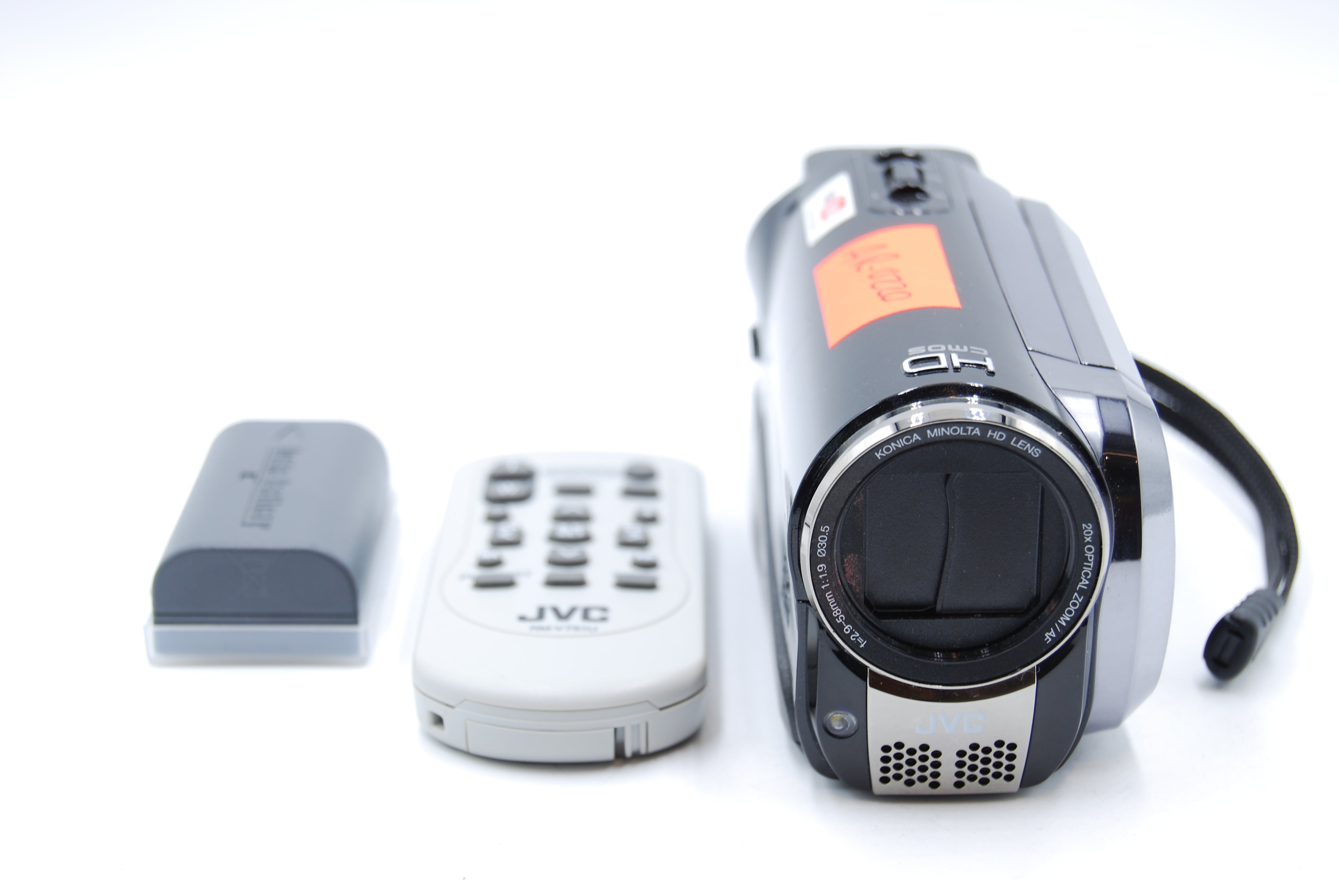 Used JVC GZ-HM200BU Everio AVCHD Camcorder (0220)