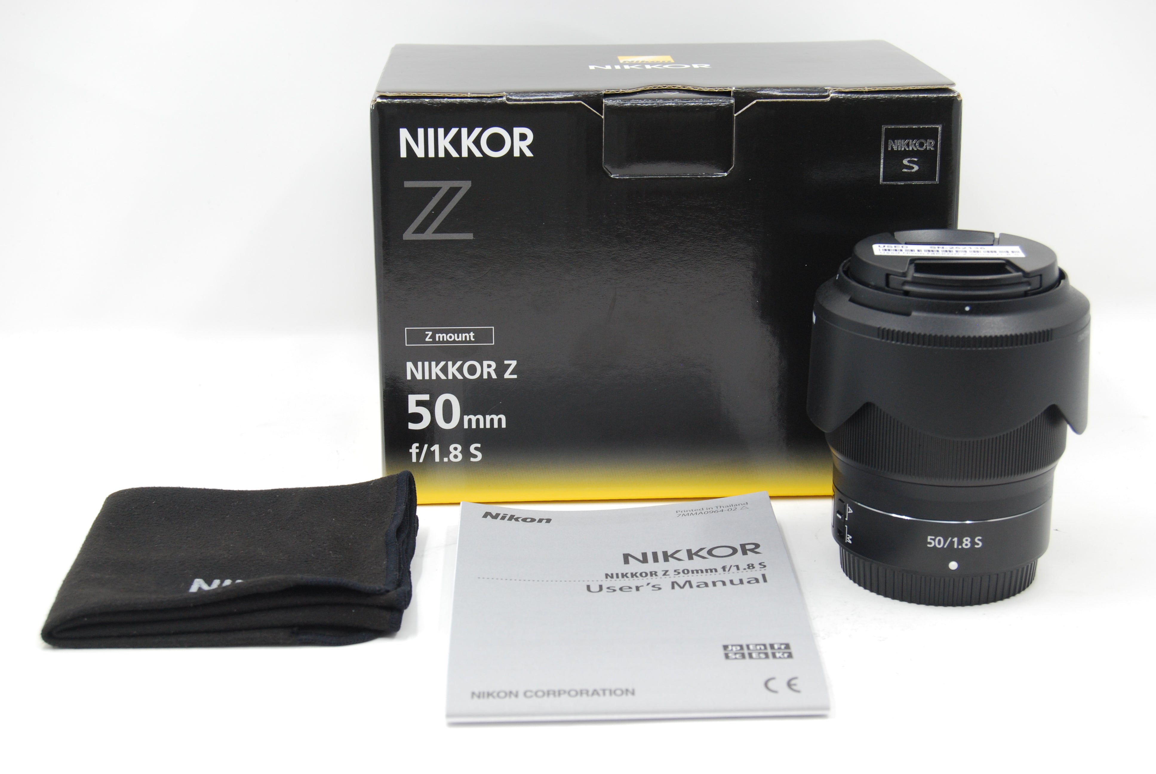 Used Nikon NIKKOR Z 50mm f1.8 S Lens