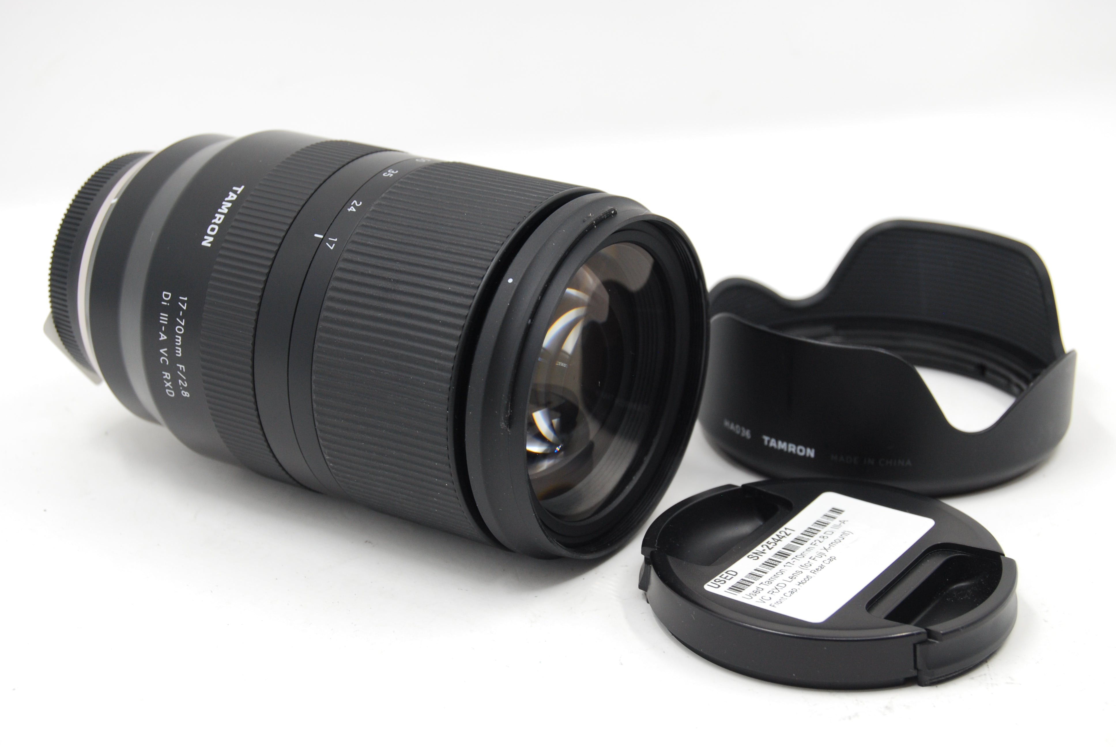 Used Tamron 17-70mm F2.8 Di III-A VC RXD Lens (for Fuji X-mount)