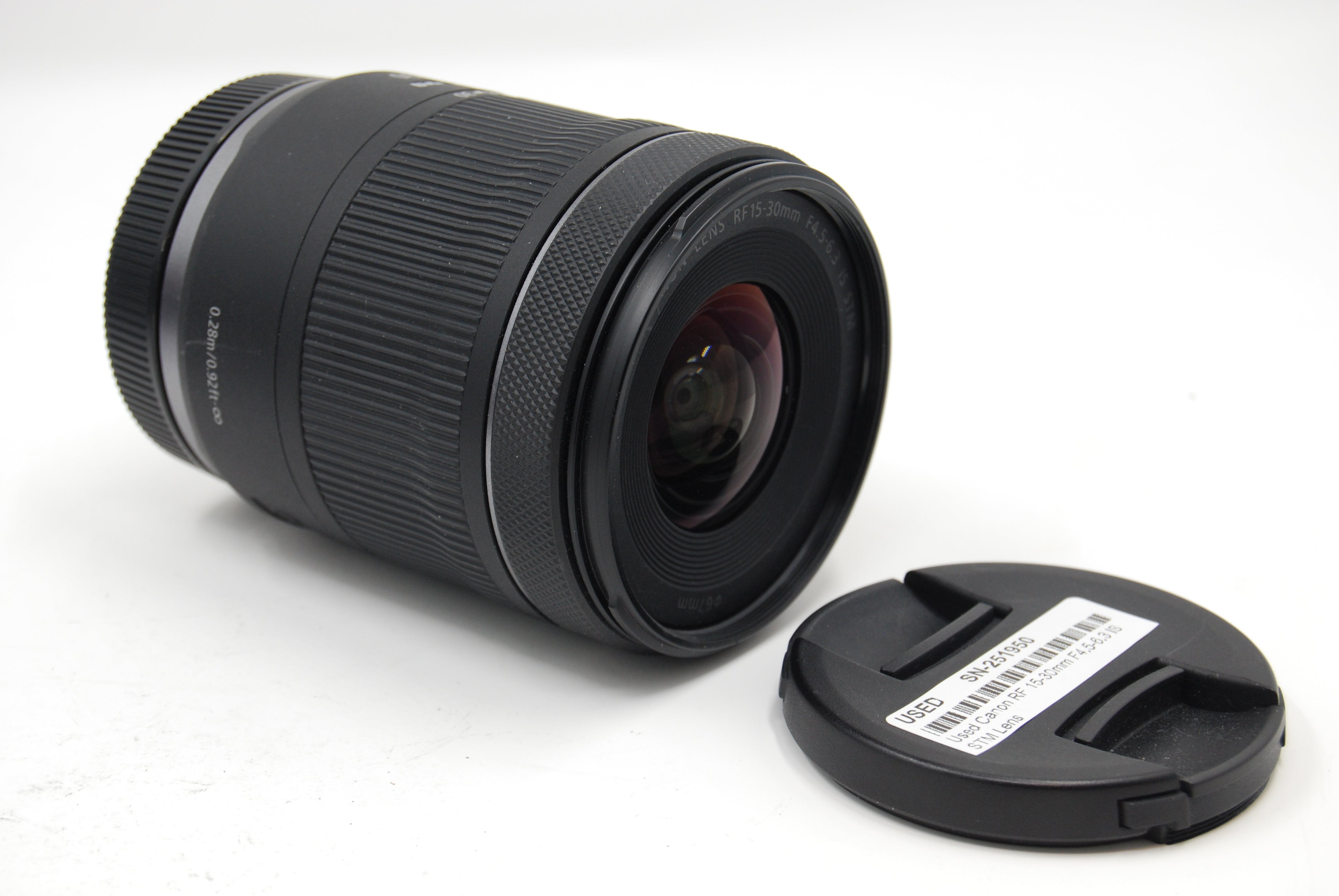 Used Canon RF 15-30mm F4.5-6.3 IS STM Lens