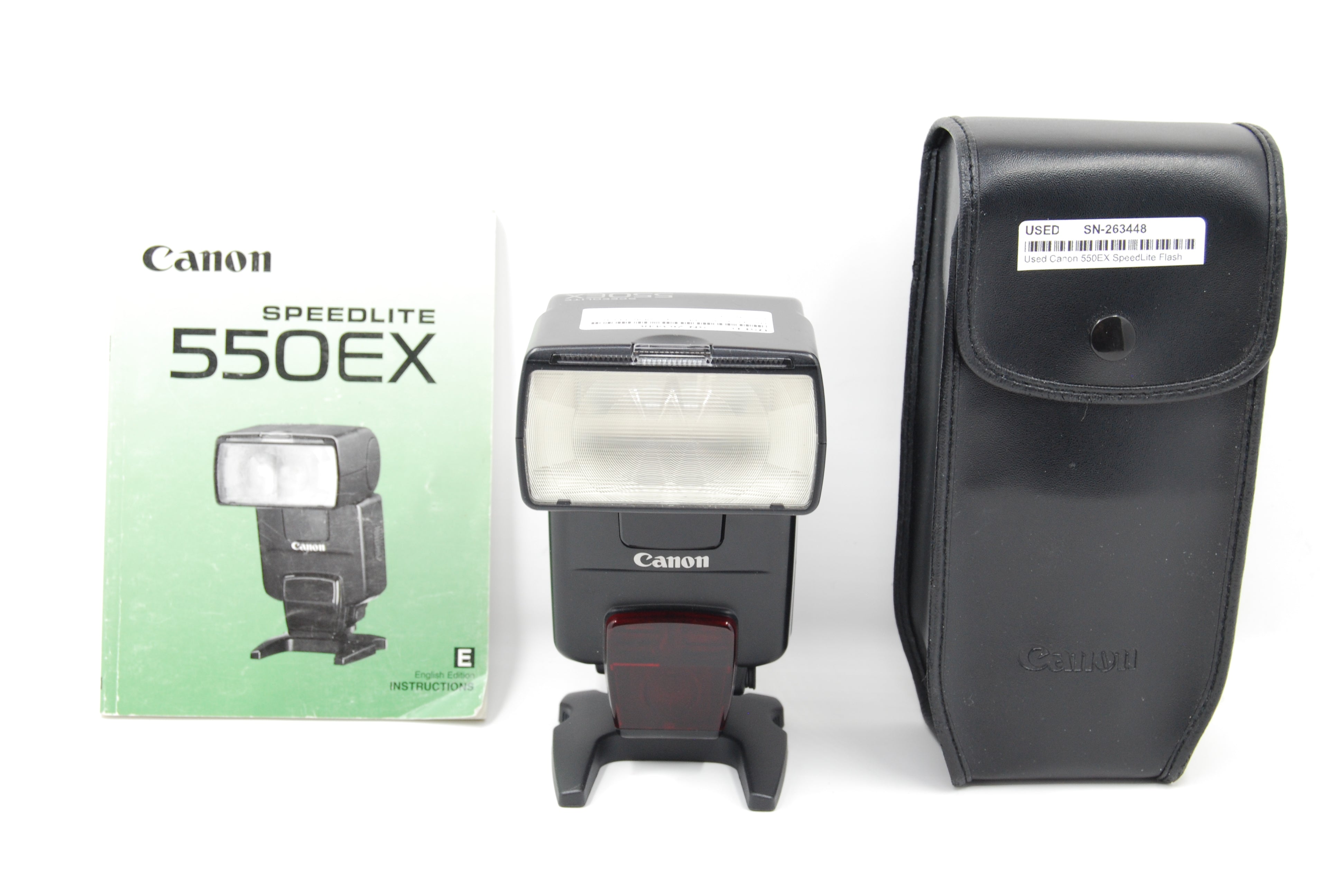 Used Canon 550EX SpeedLite Flash
