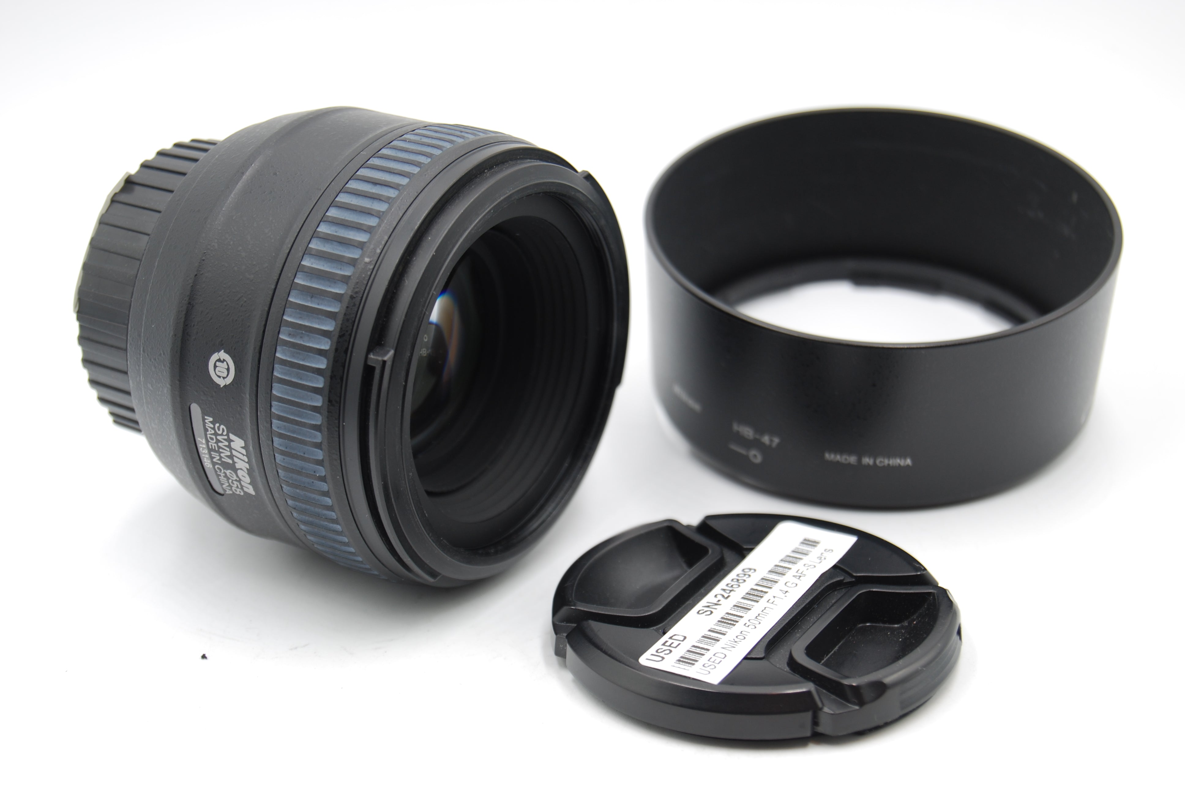 USED Nikon 50mm F1.4 G AF-S Lens