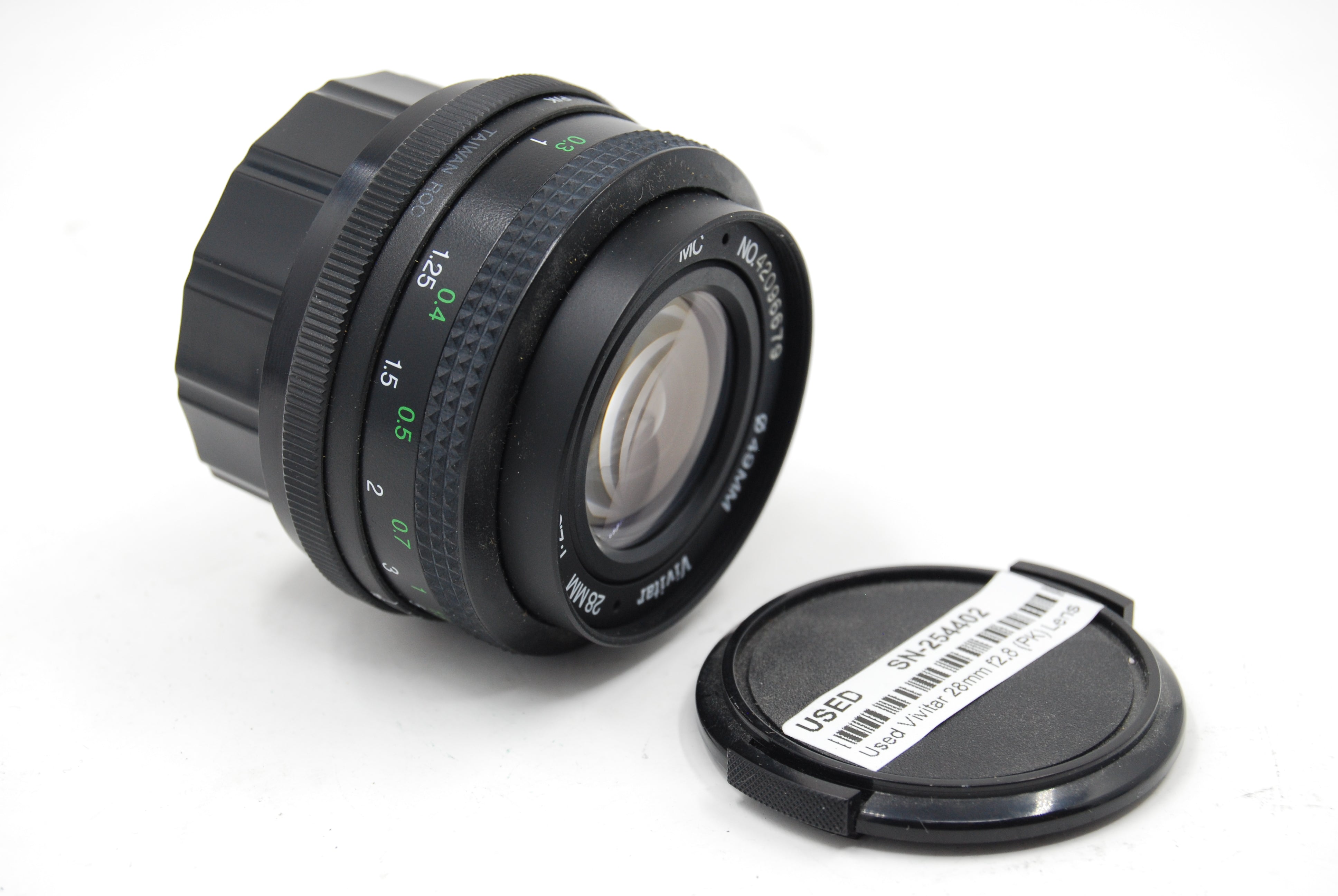 Used Vivitar 28mm f2.8 (PK) Lens