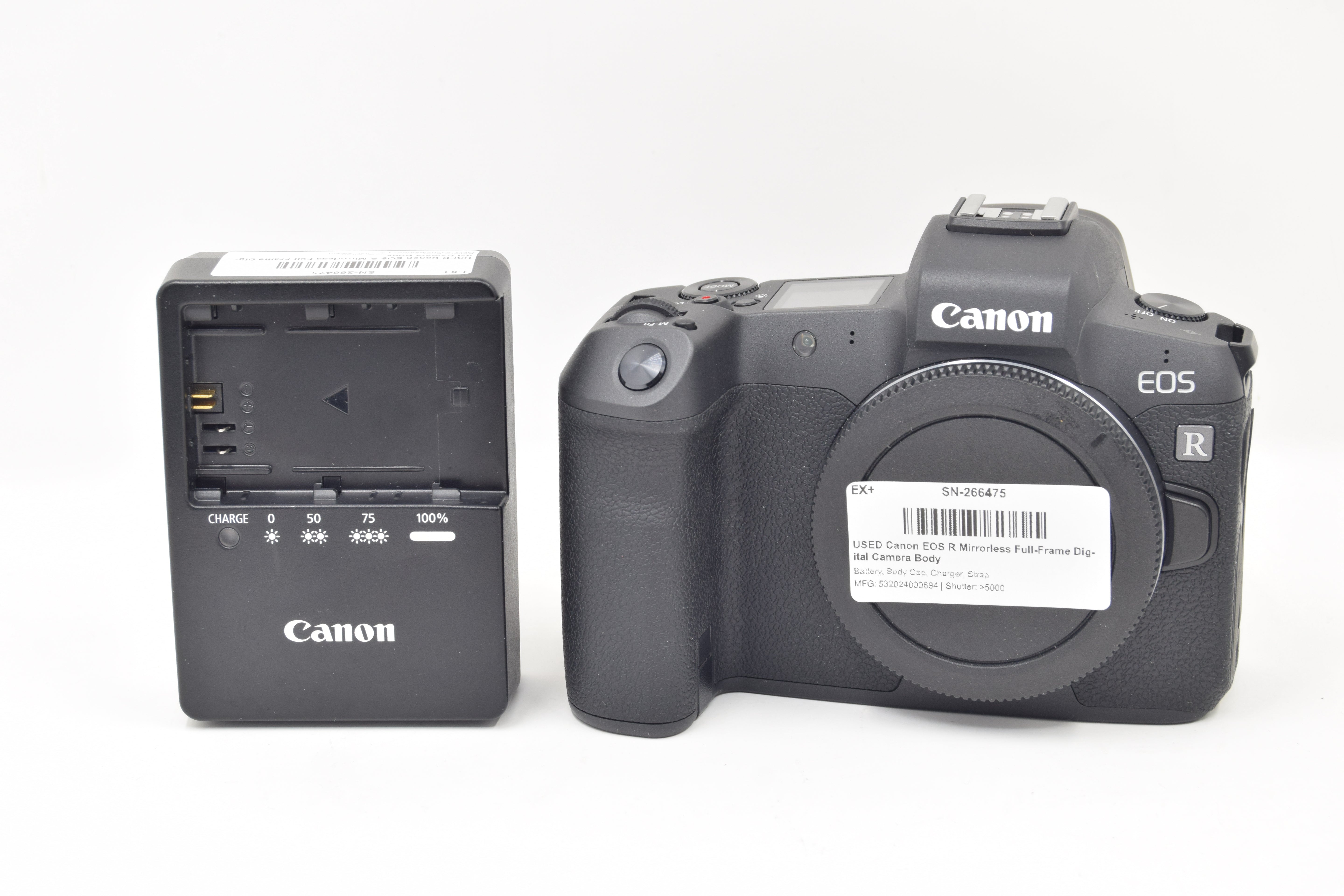USED Canon EOS R Mirrorless Full-Frame Digital Camera Body