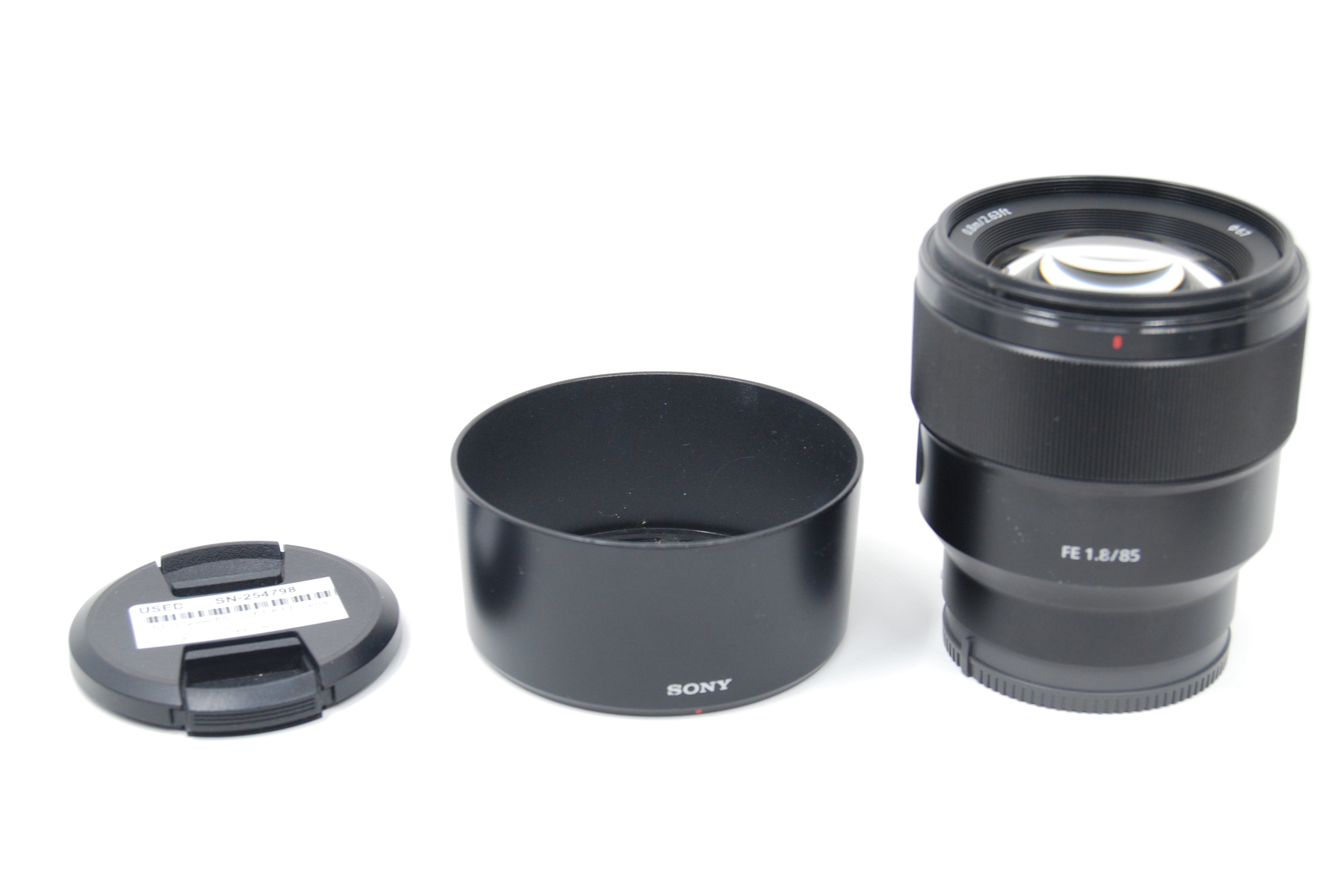 USED Sony 85mm f1.8 FE Lens