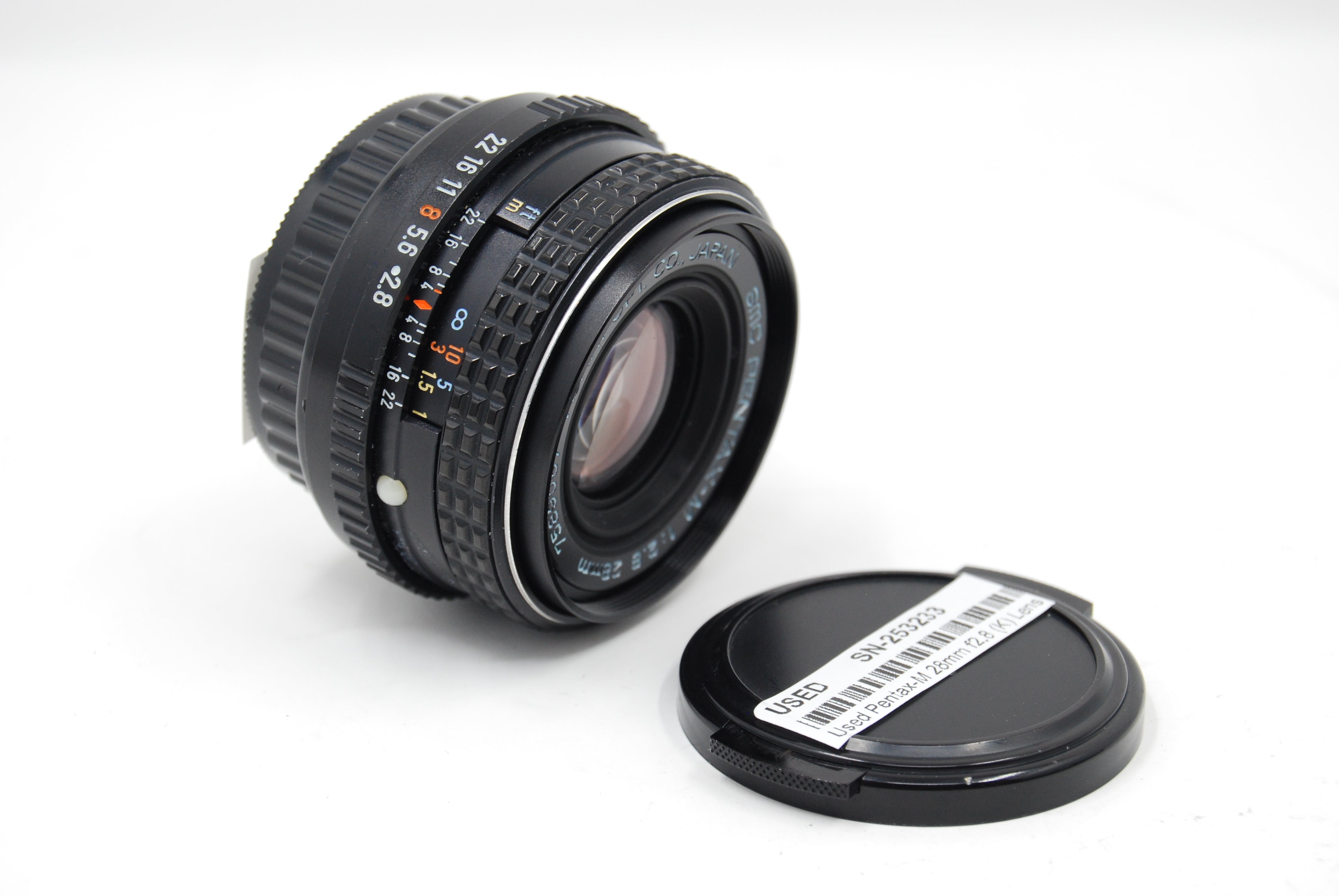 Used Pentax-M 28mm f2.8 (K) Lens