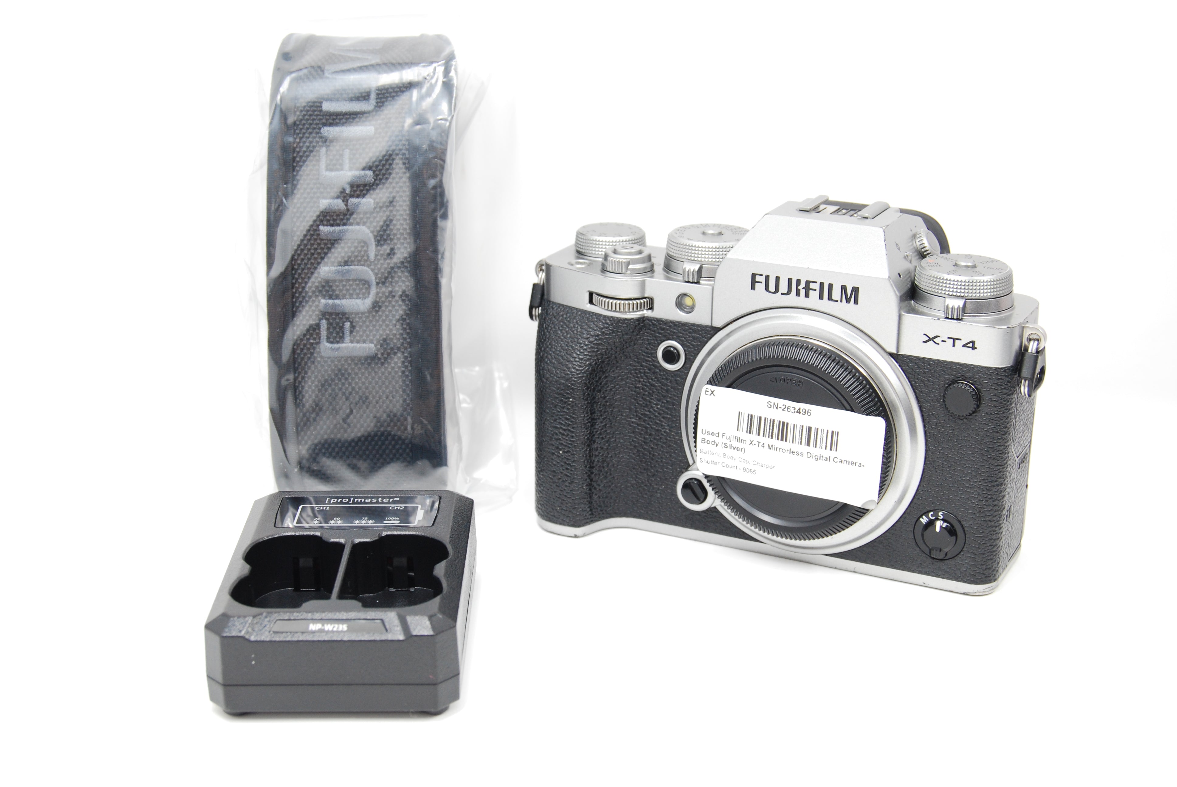 Used Fujifilm X-T4 Mirrorless Digital Camera Body (Silver)