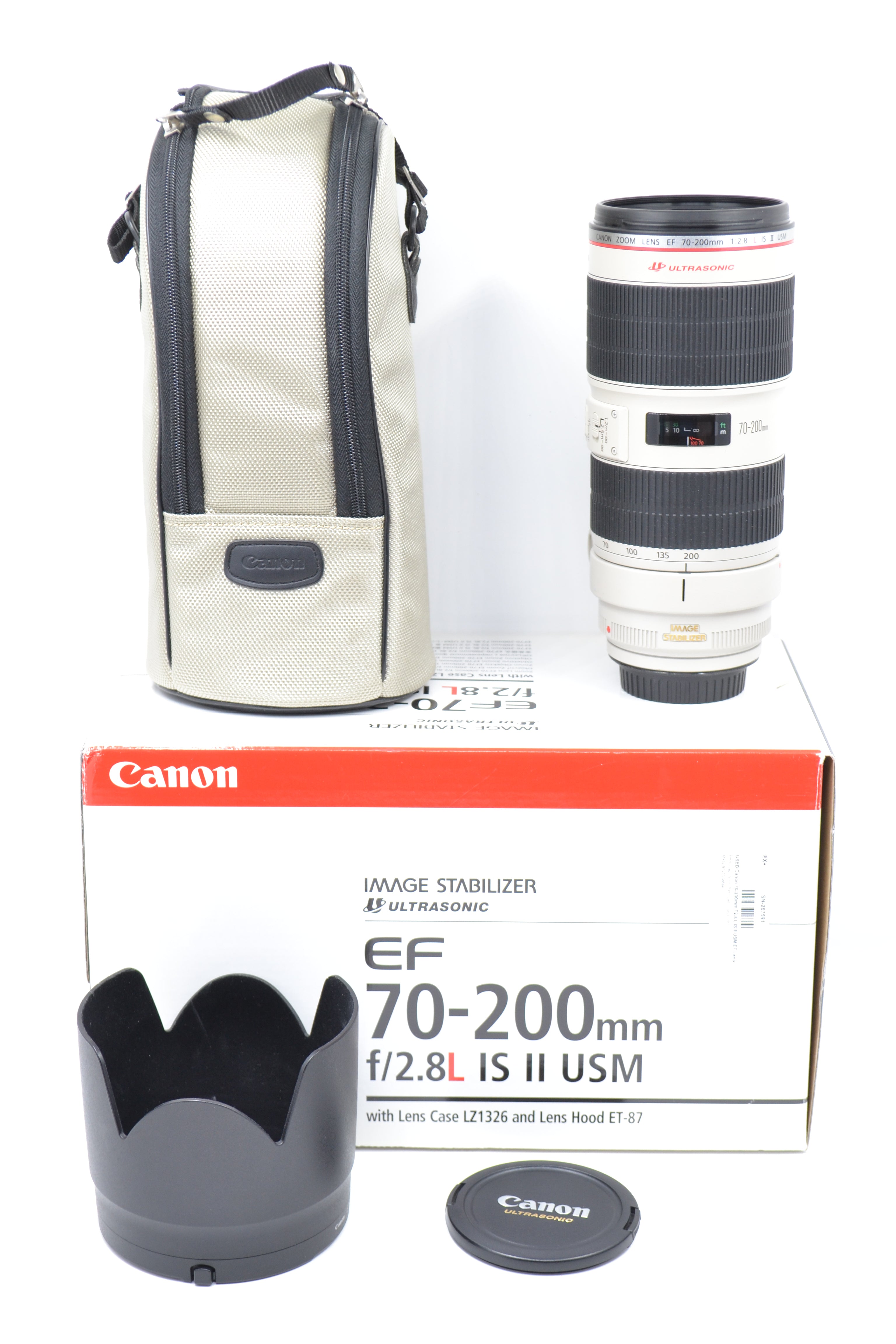 USED Canon 70-200mm F2.8 L IS II USM EF Lens