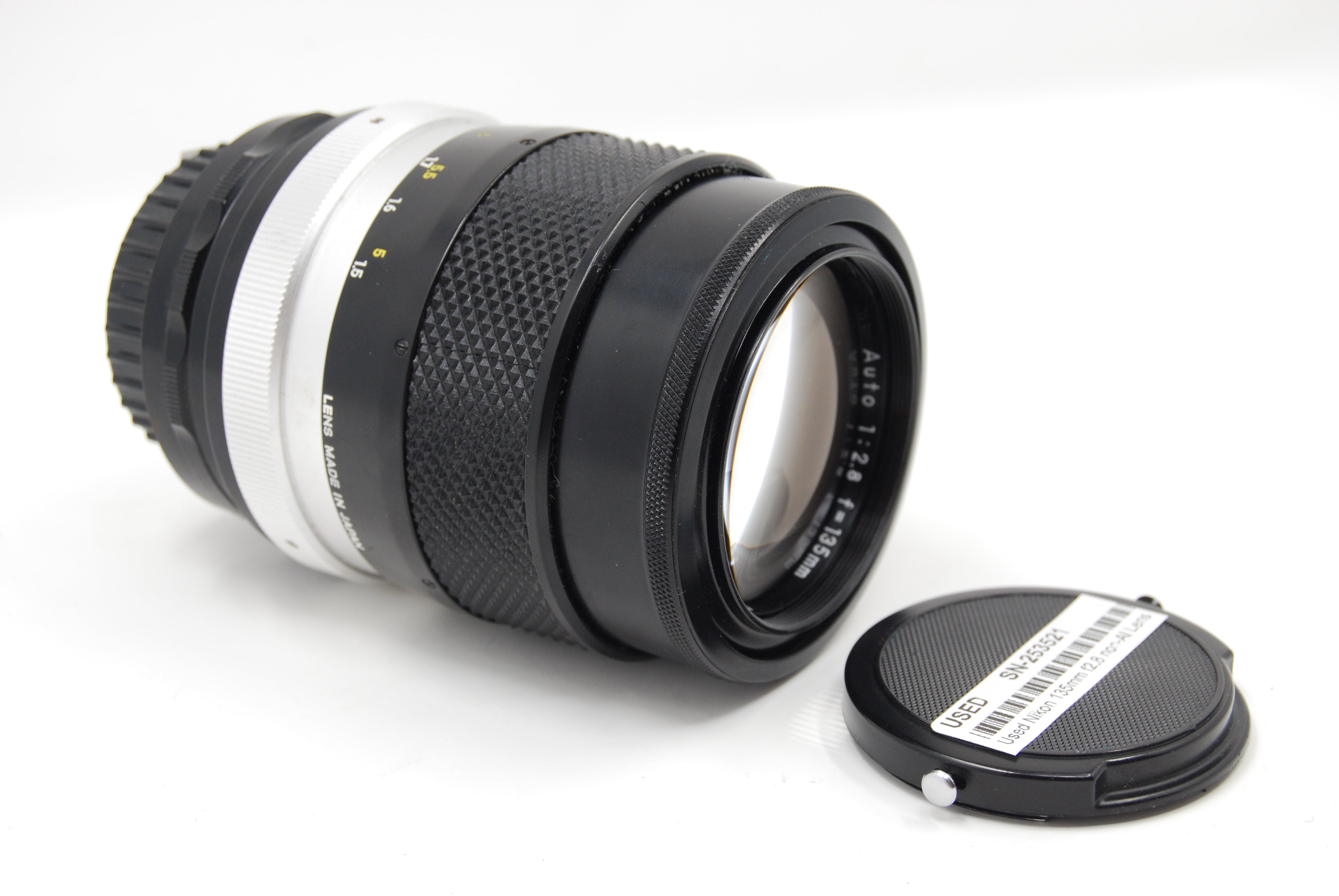 Used Nikon 135mm f2.8 non-AI Lens