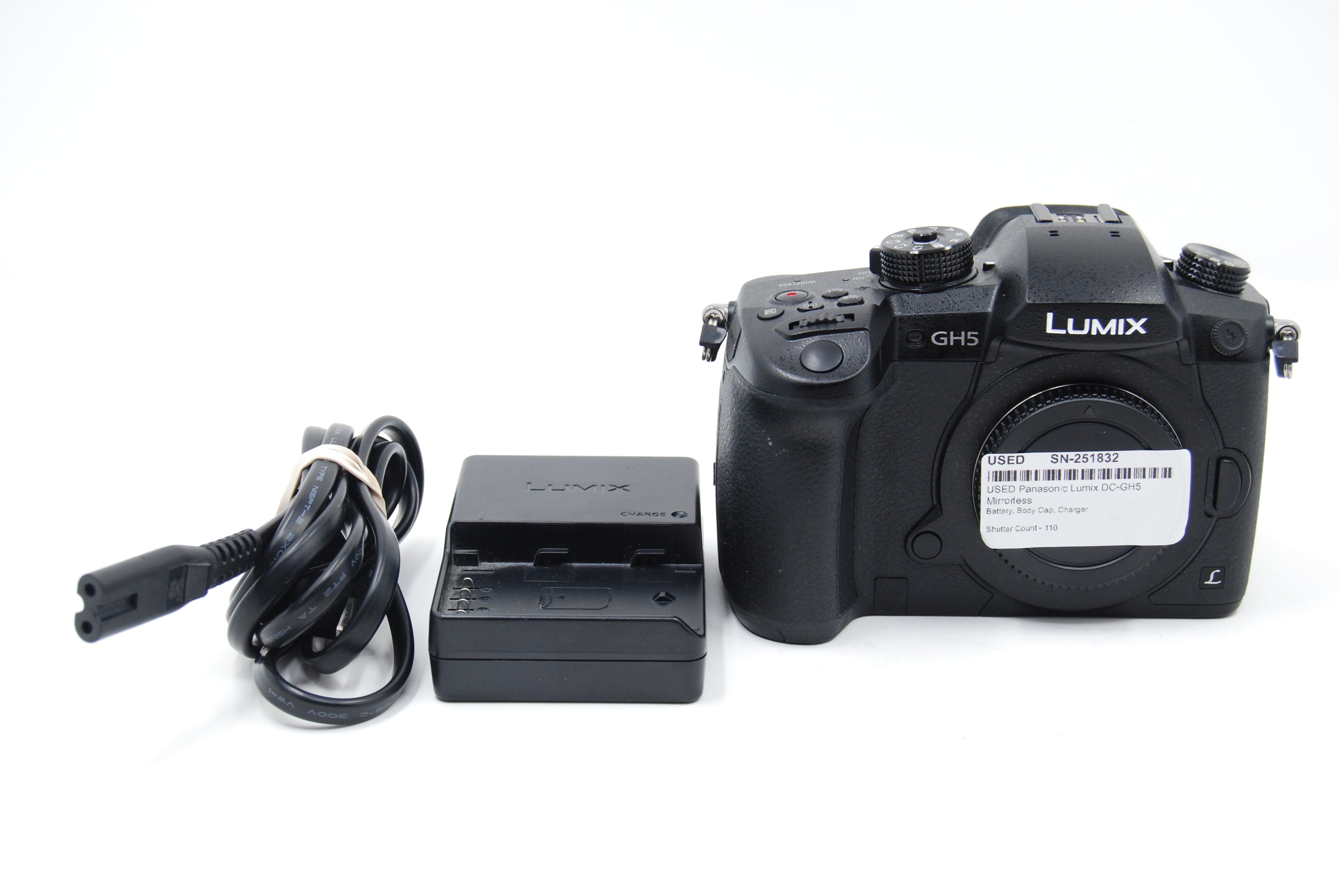 USED Panasonic Lumix DC-GH5 Mirrorless - Only 110 Shots