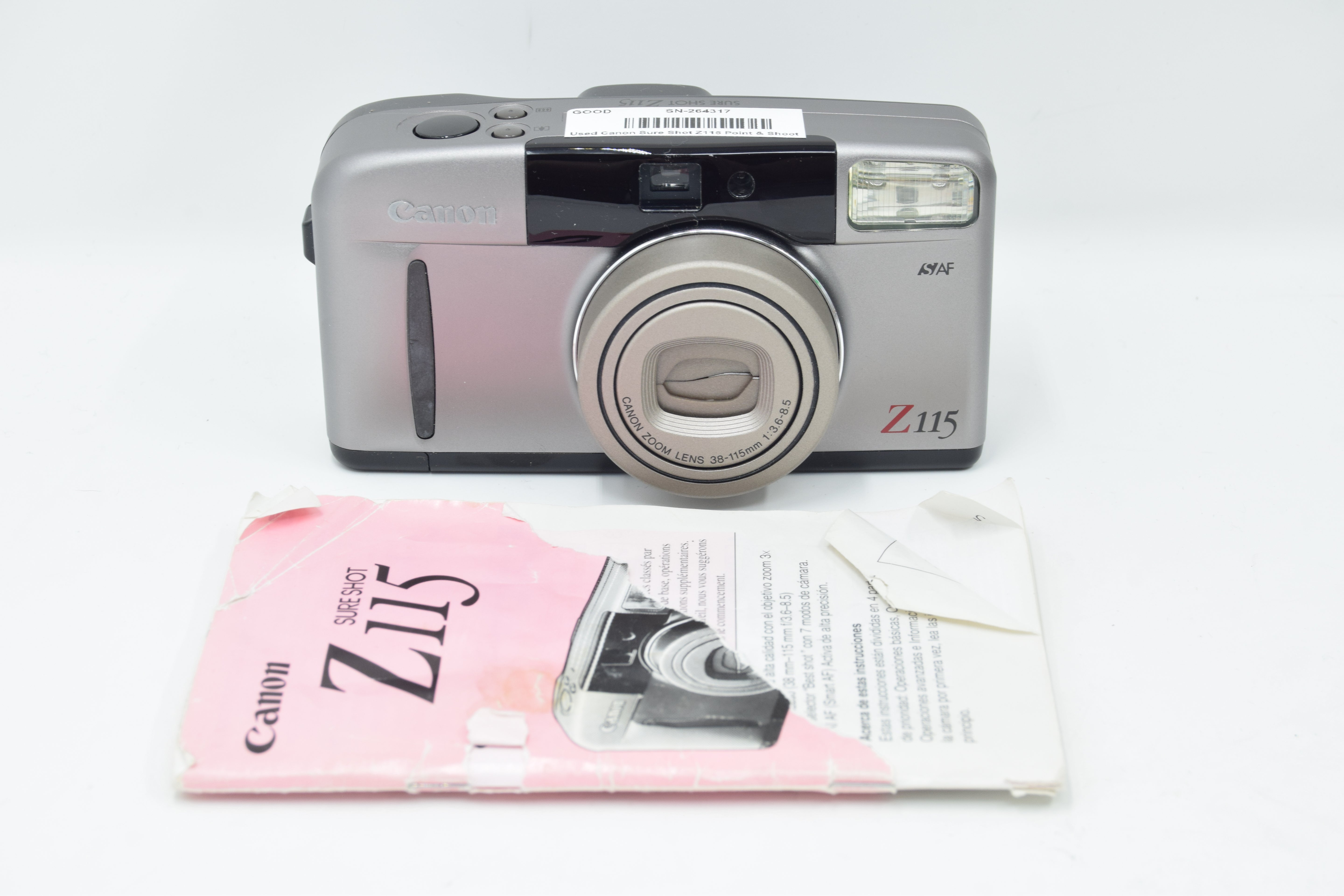 Used Canon Sure Shot Z115 Point & Shoot Camera