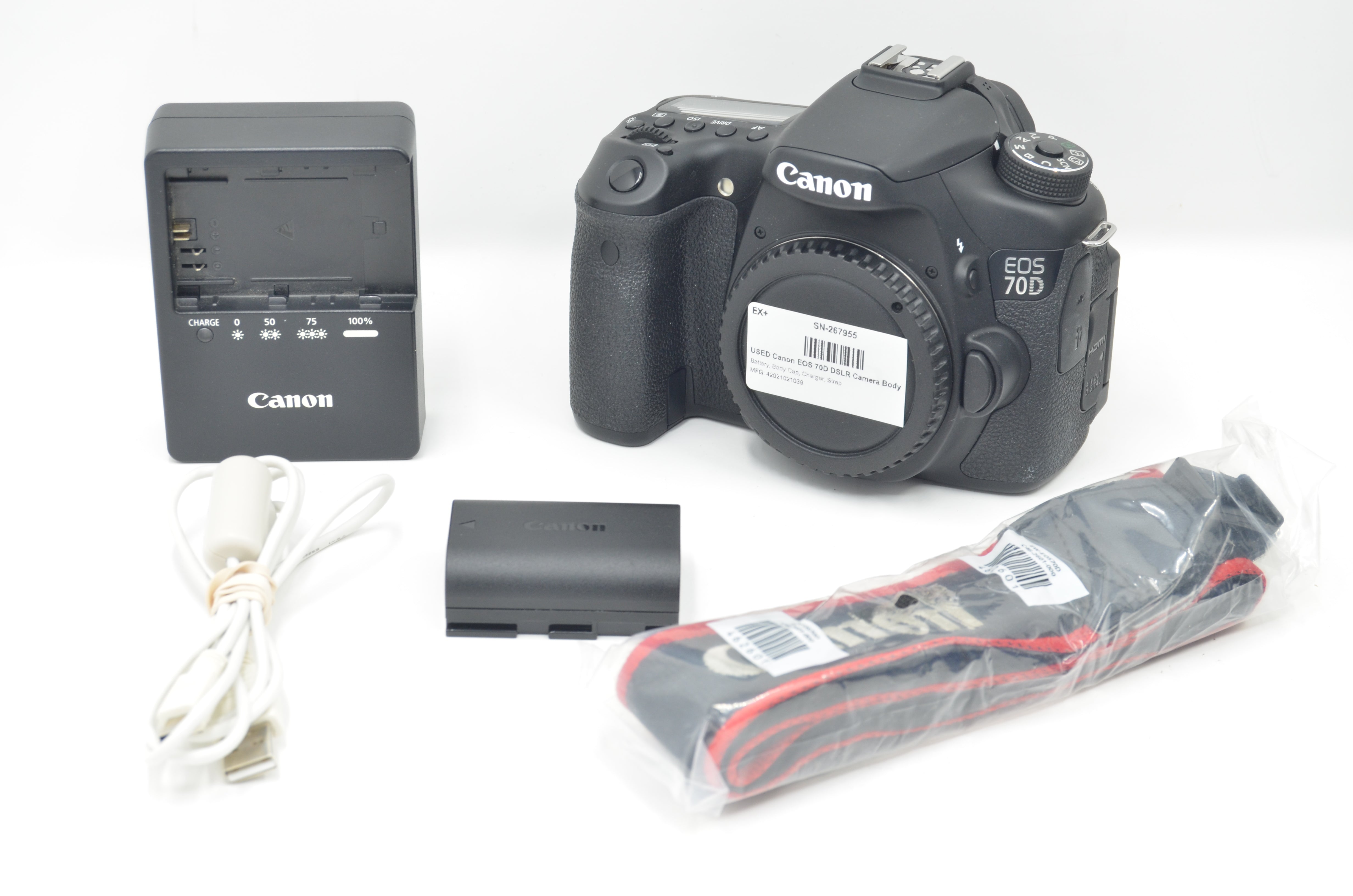 USED Canon EOS 70D DSLR Camera Body