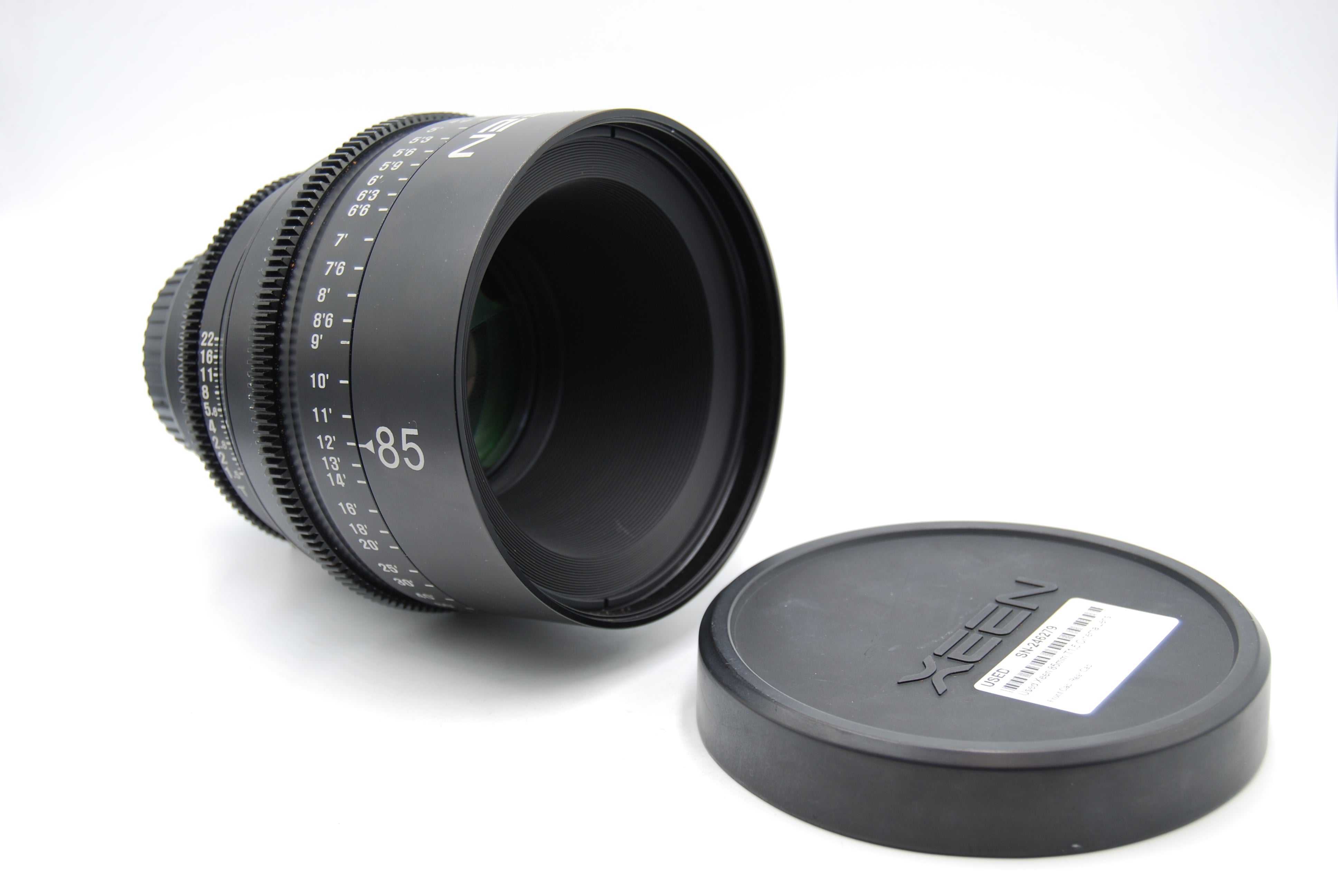Used Xeen 85mm T1.5 Cinema Lens