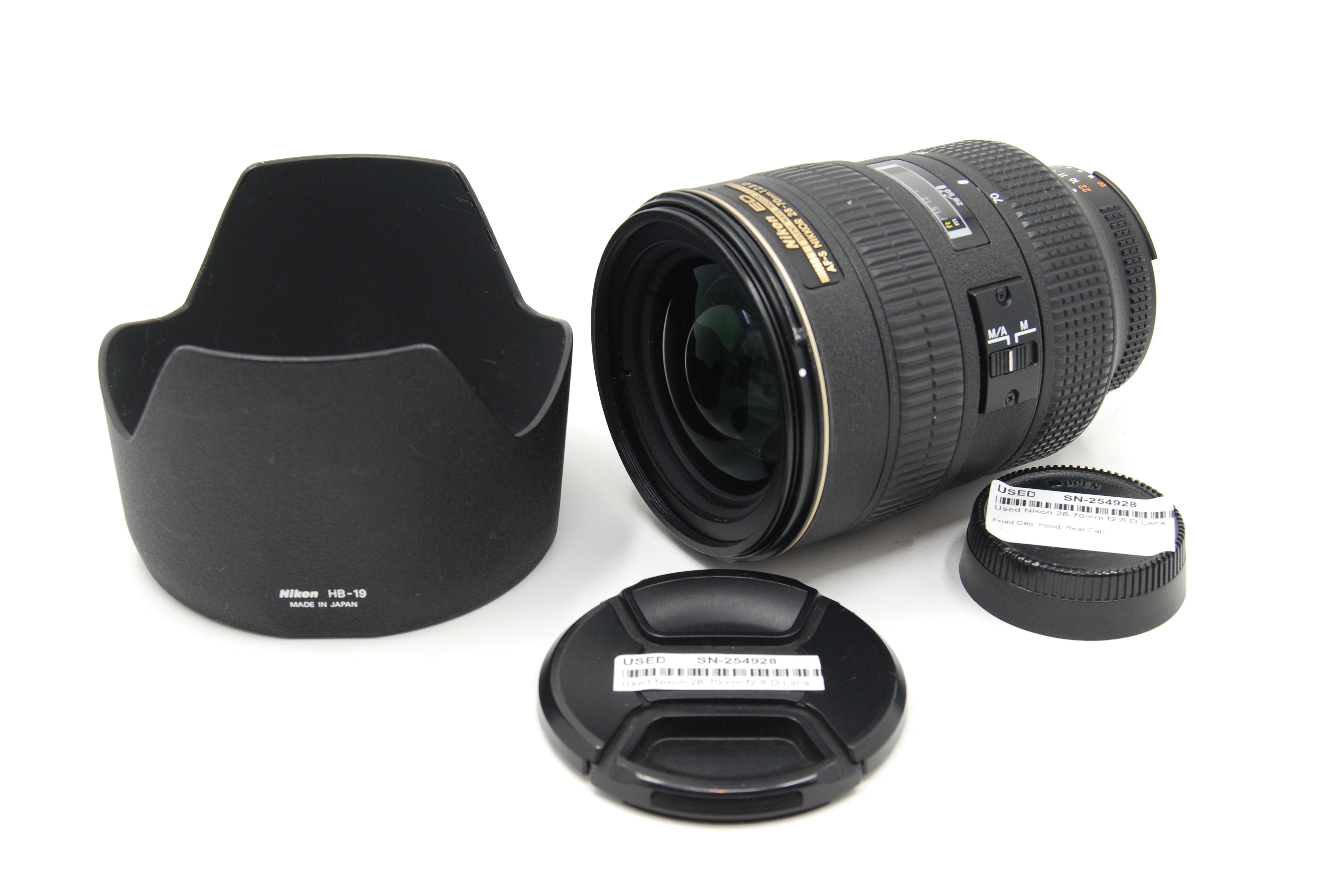 Used Nikon 28-70mm f2.8 D Lens