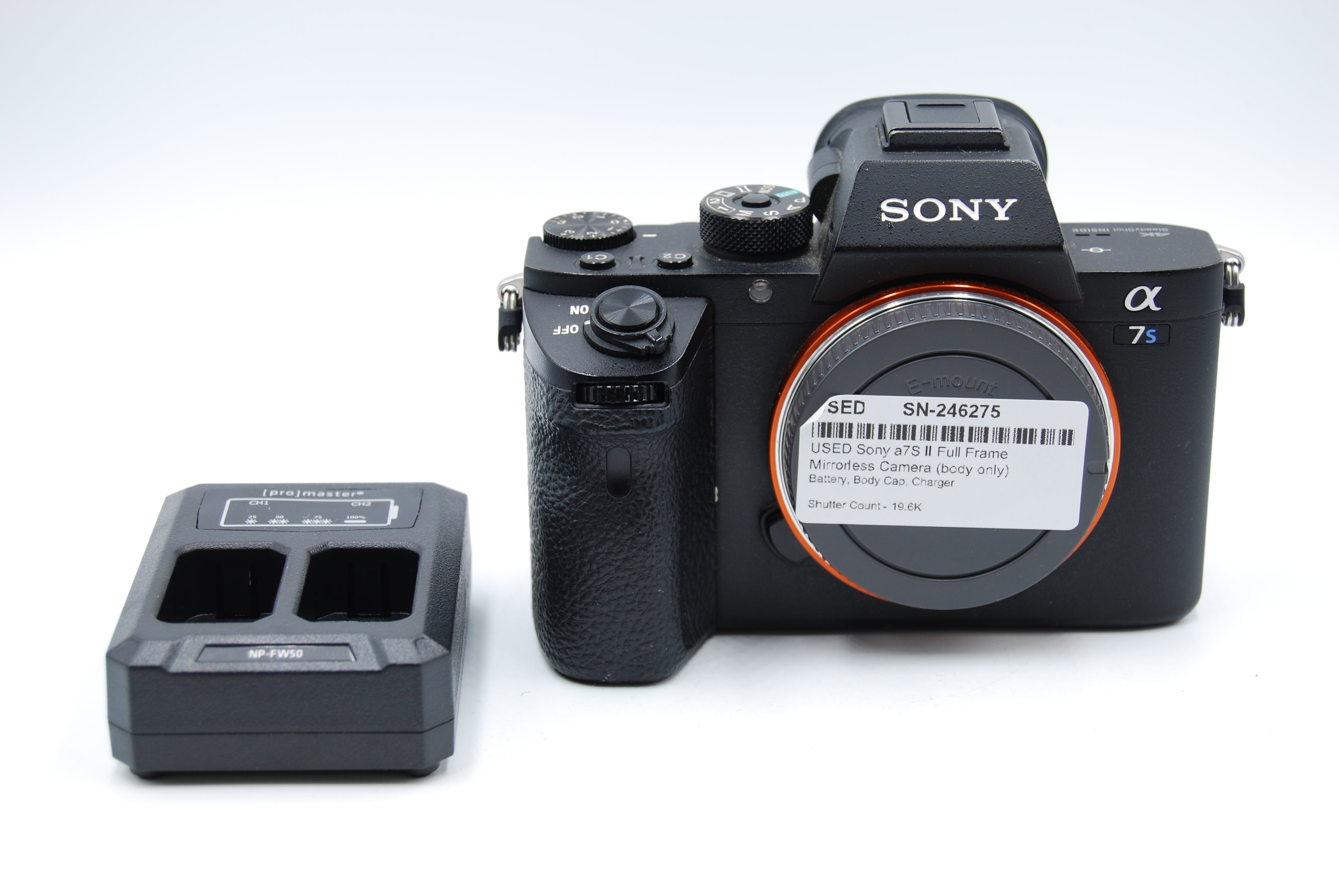 Sony A7s2 Lens USED Sony A7S II Full Frame Mirrorless Camera (body