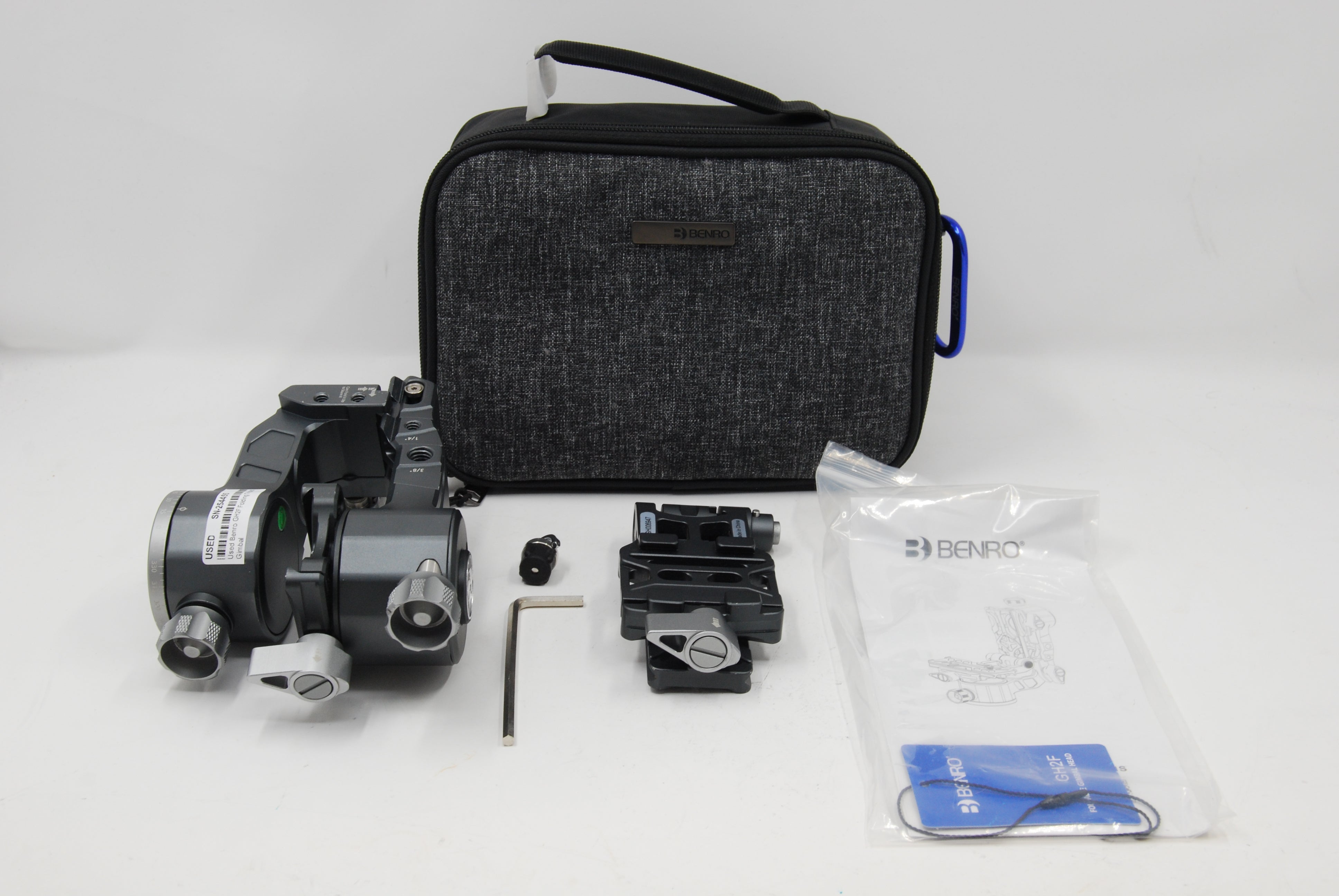 Used Benro GH2F Folding Tripod Gimbal
