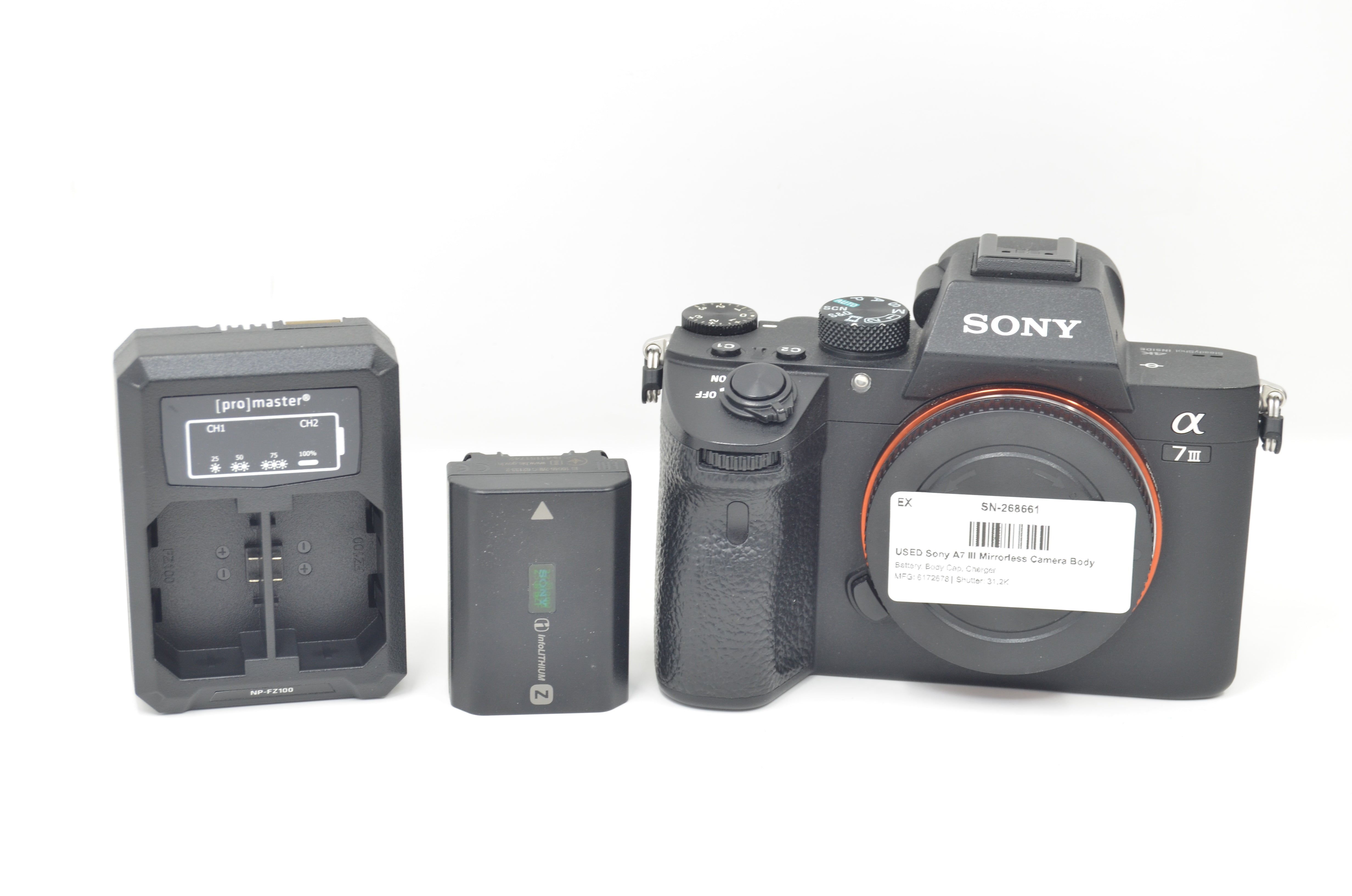 USED Sony A7 III Mirrorless Camera Body