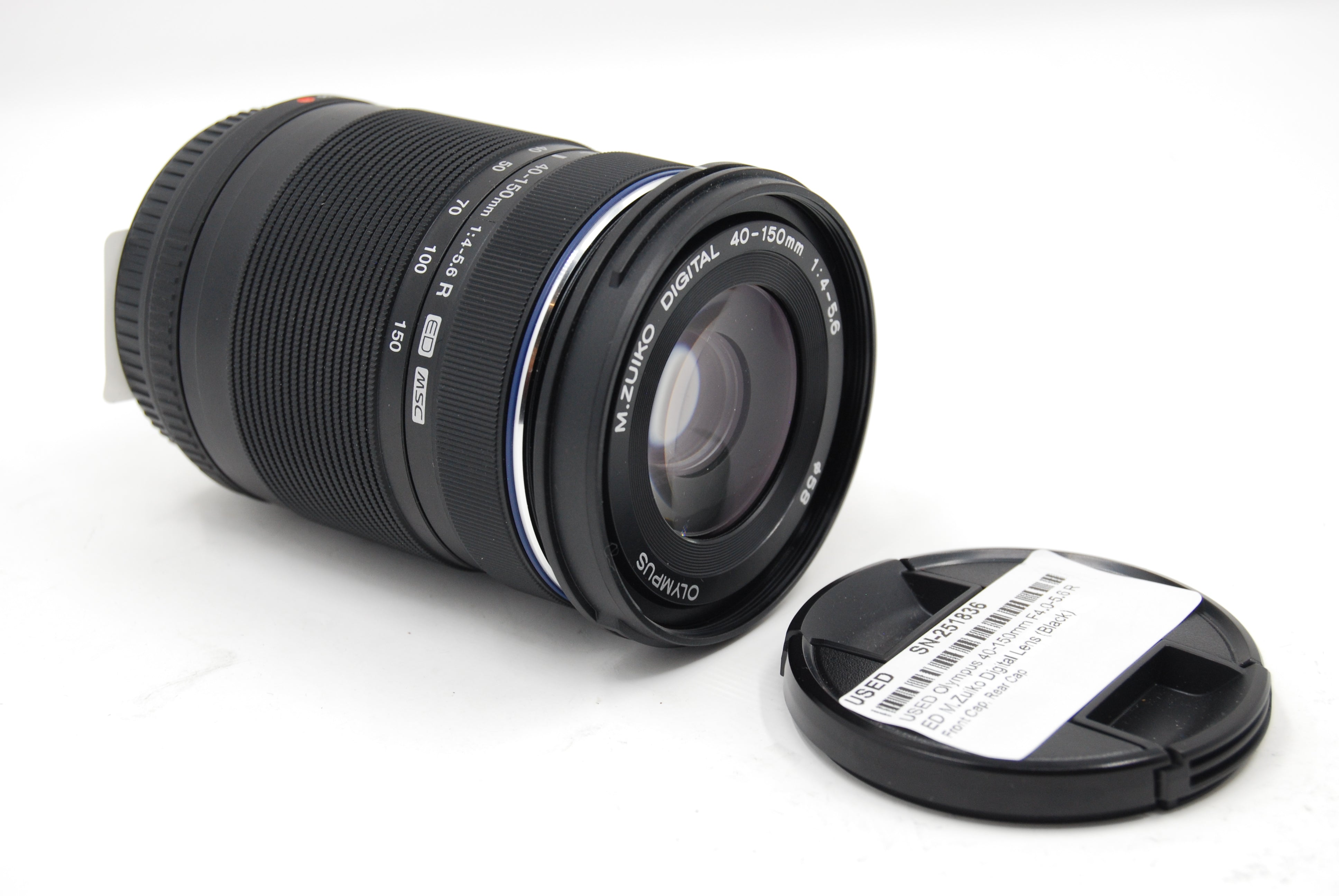 USED Olympus 40-150mm F4.0-5.6 R ED M.Zuiko Digital Lens (Black) USED Olympus 40-150mm F4.0-5.6 R ED M.Zuiko Digital Lens (Black)