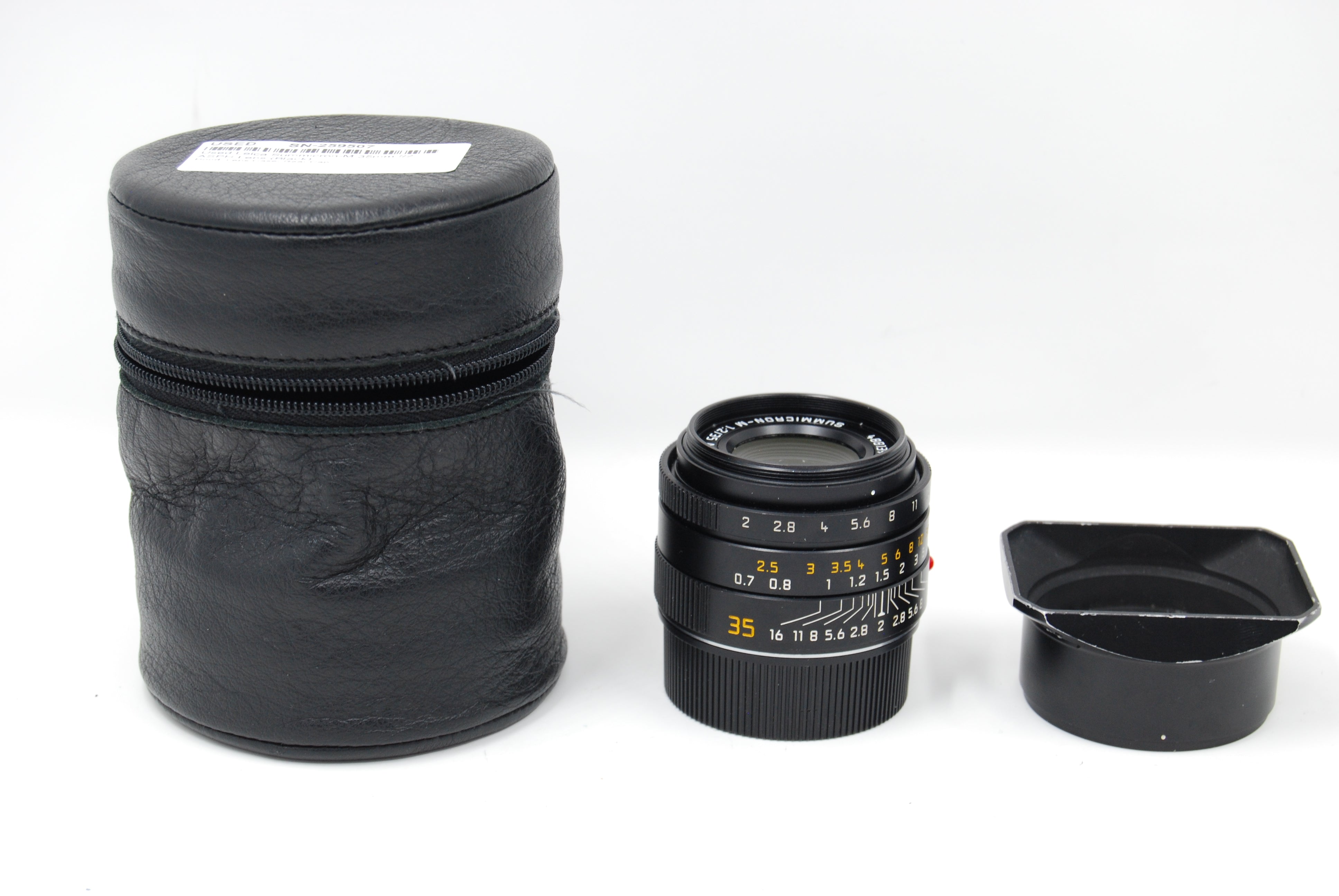 Used Leica Summicron-M 35mm f/2 ASPH Lens (Black)