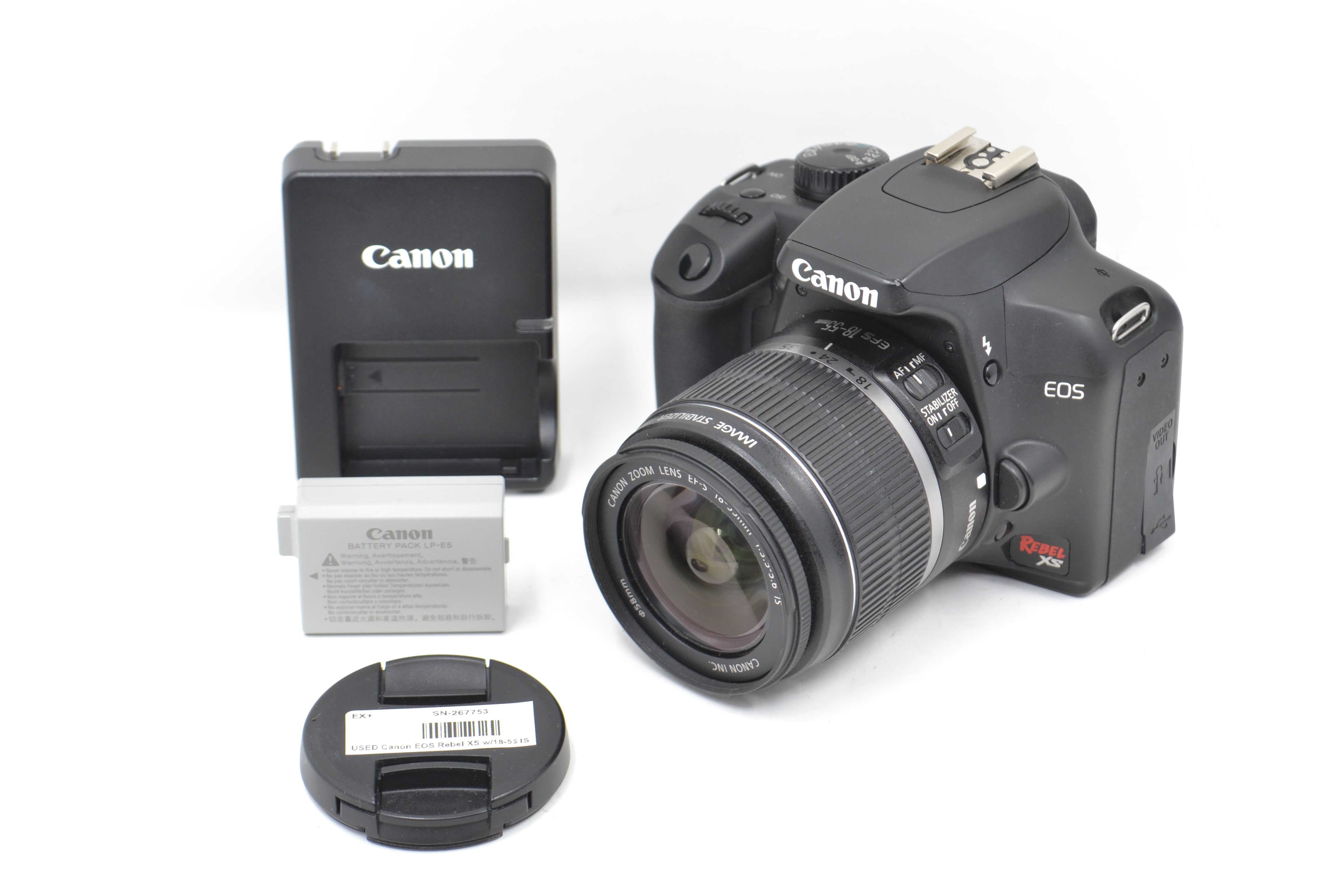 USED Canon EOS Rebel XS w/18-55 IS
