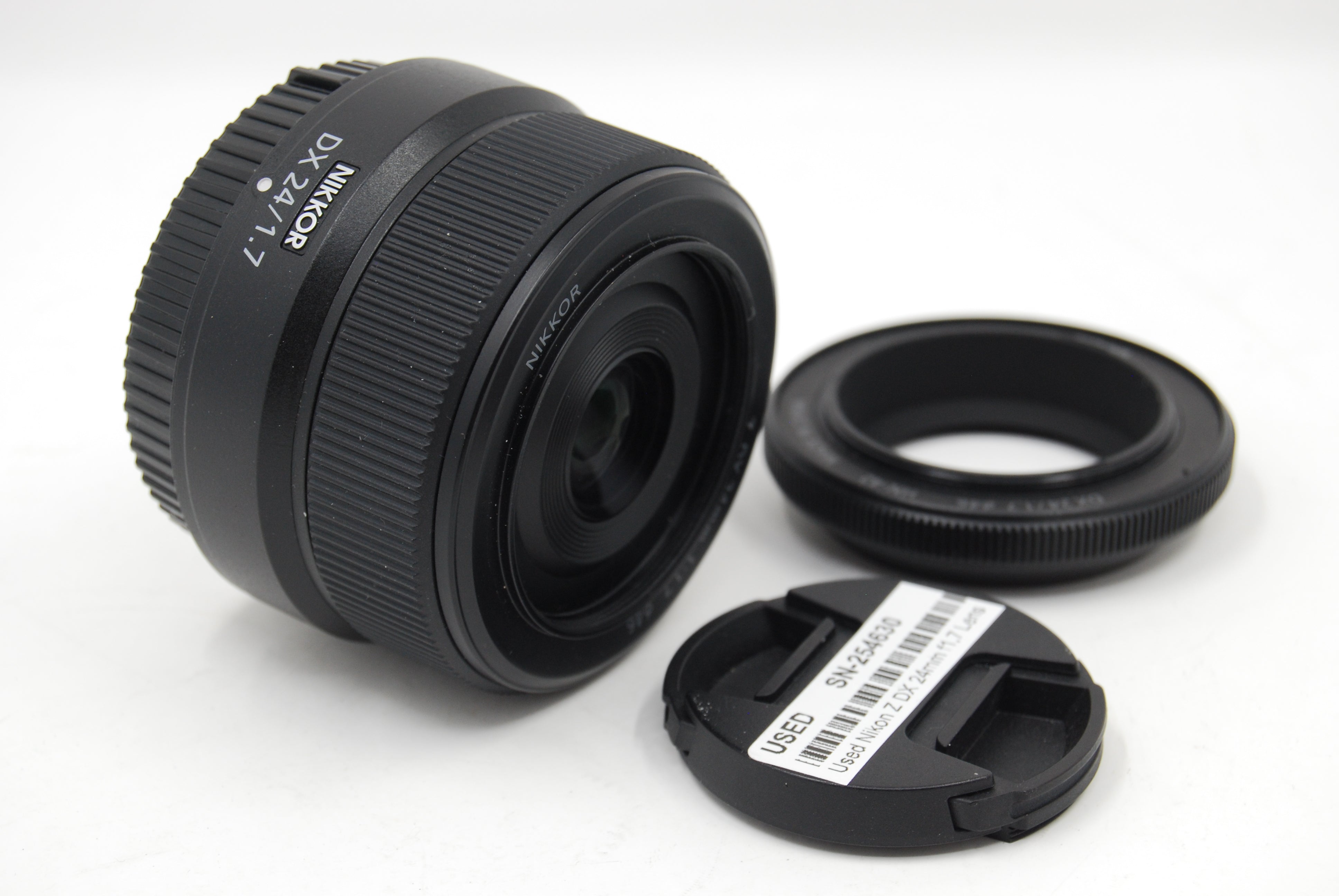 Used Nikon Z DX 24mm f1.7 Lens