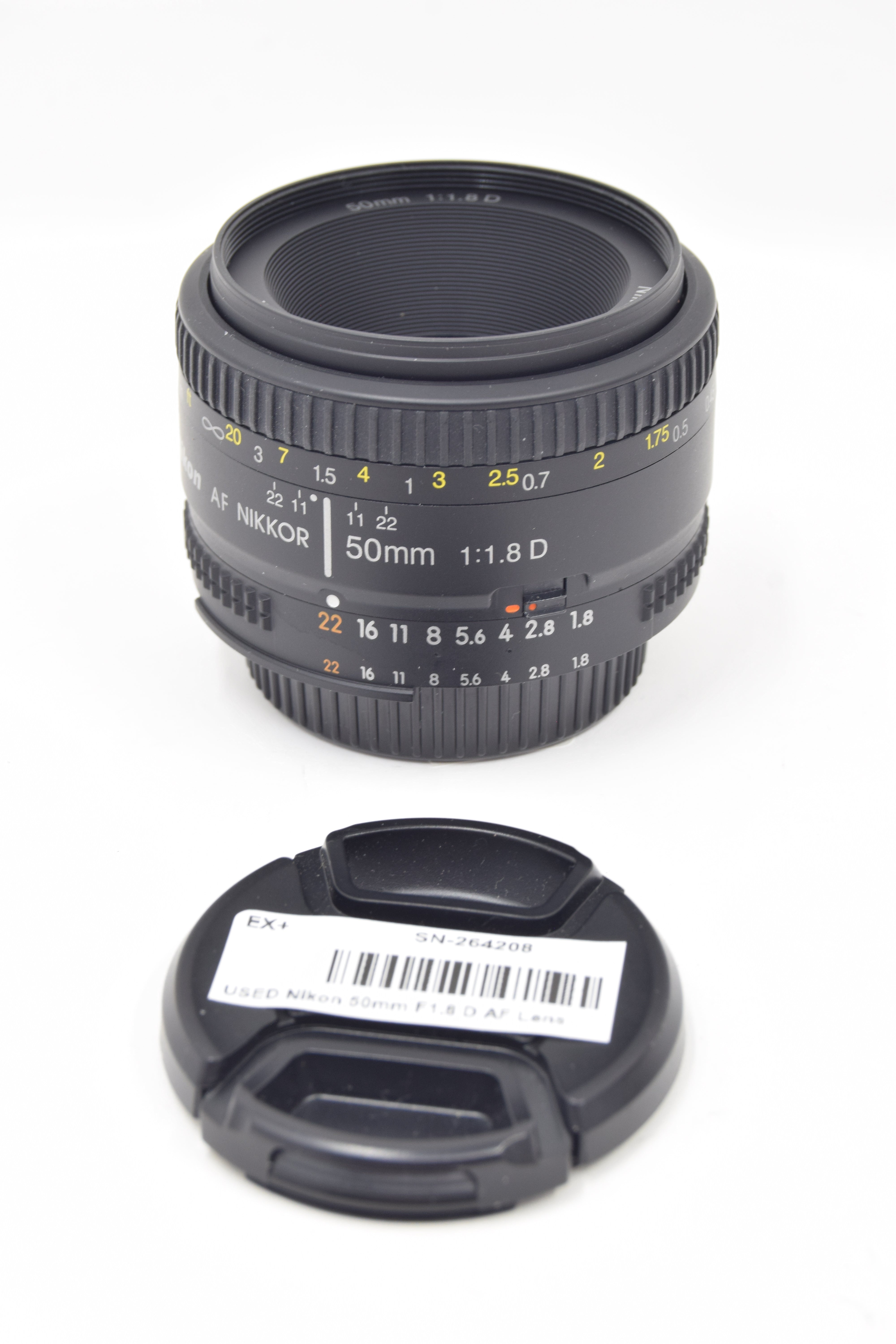 USED Nikon 50mm F1.8 D AF Lens