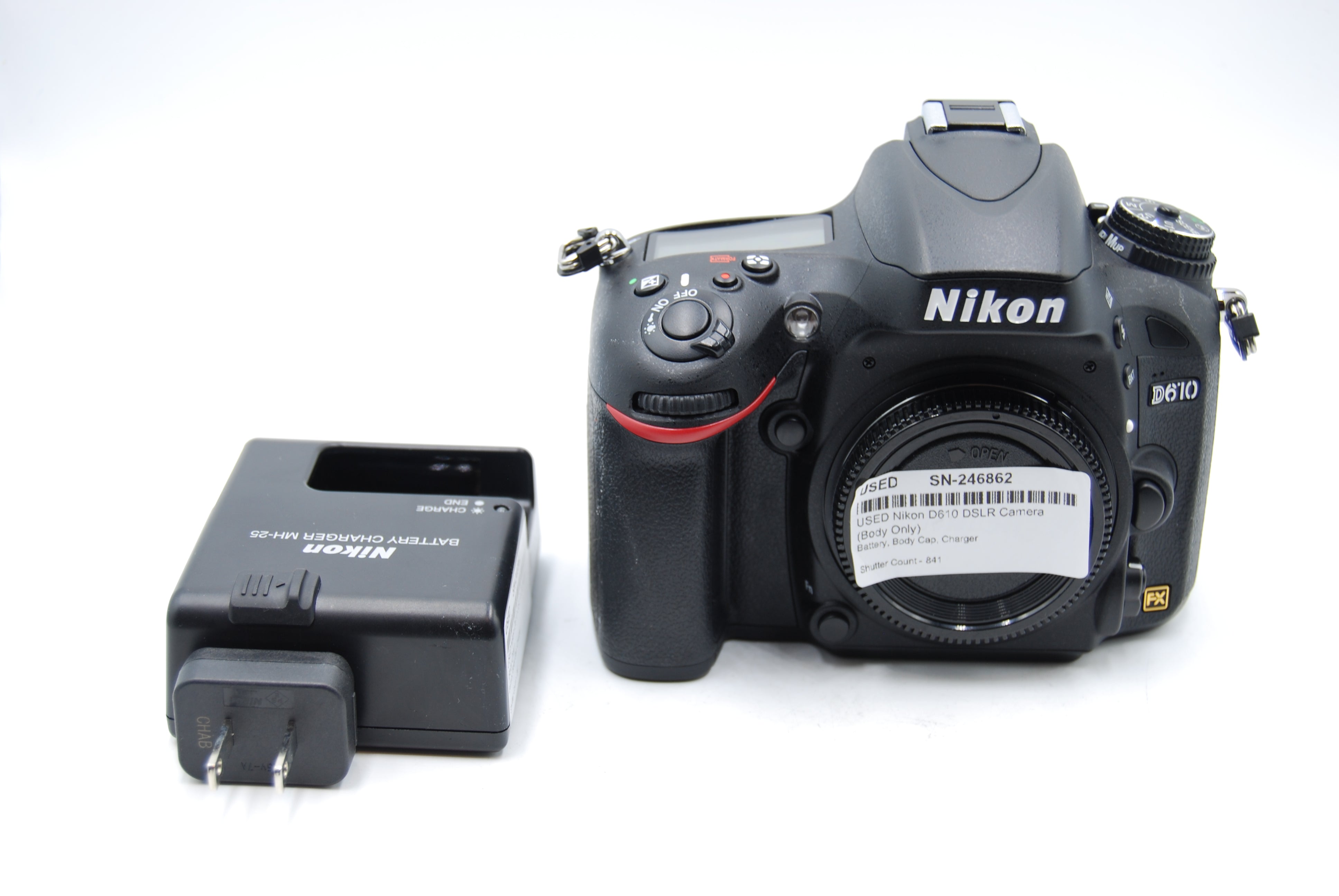 USED Nikon D610 DSLR Camera (Body Only)