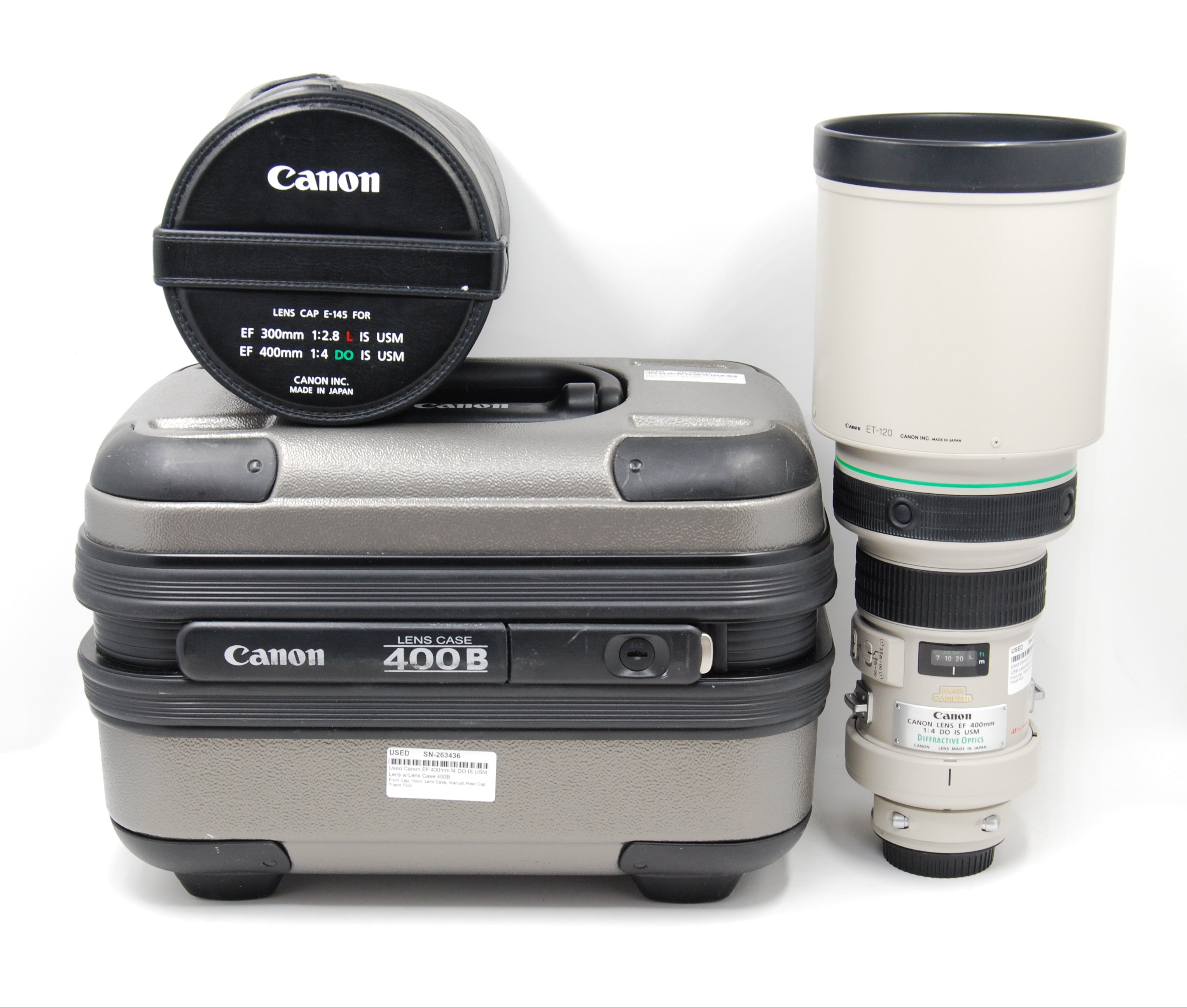 Used Canon EF 400mm f4 DO IS USM Lens w/Lens Case 400B