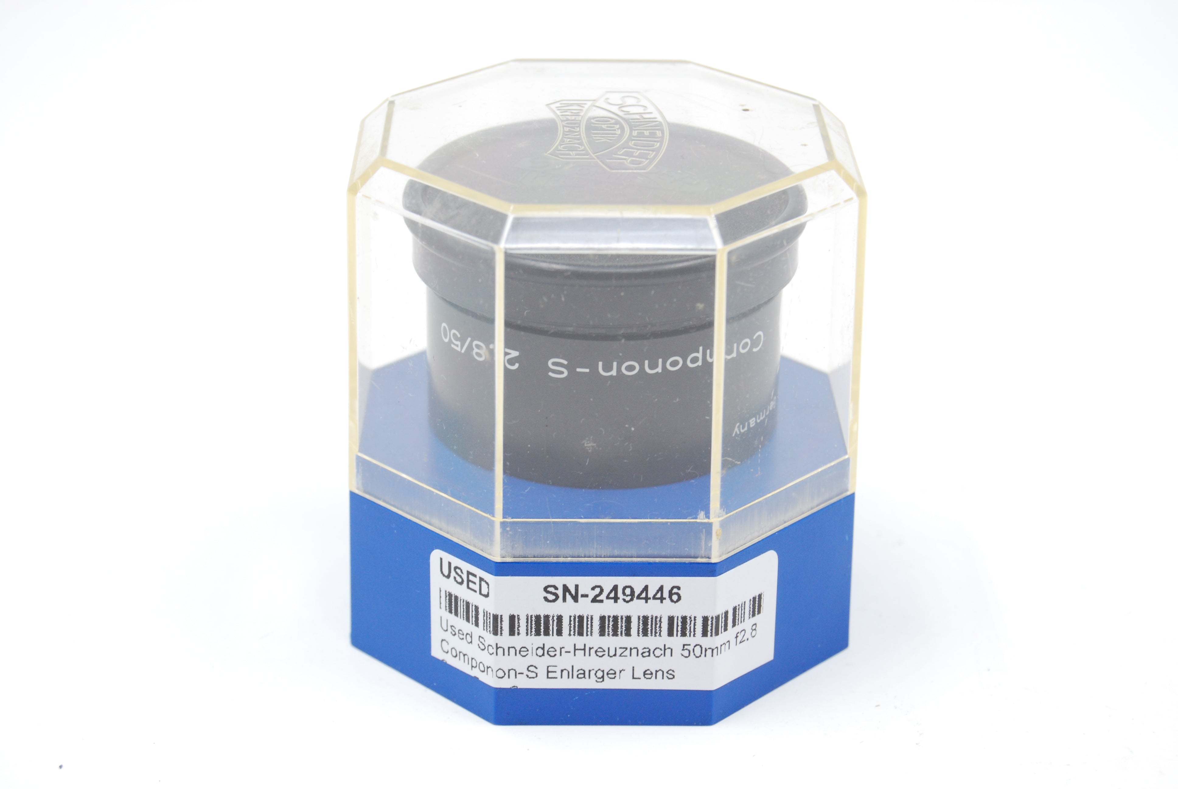 Used Schneider-Hreuznach 50mm f2.8 Componon-S Enlarger Lens