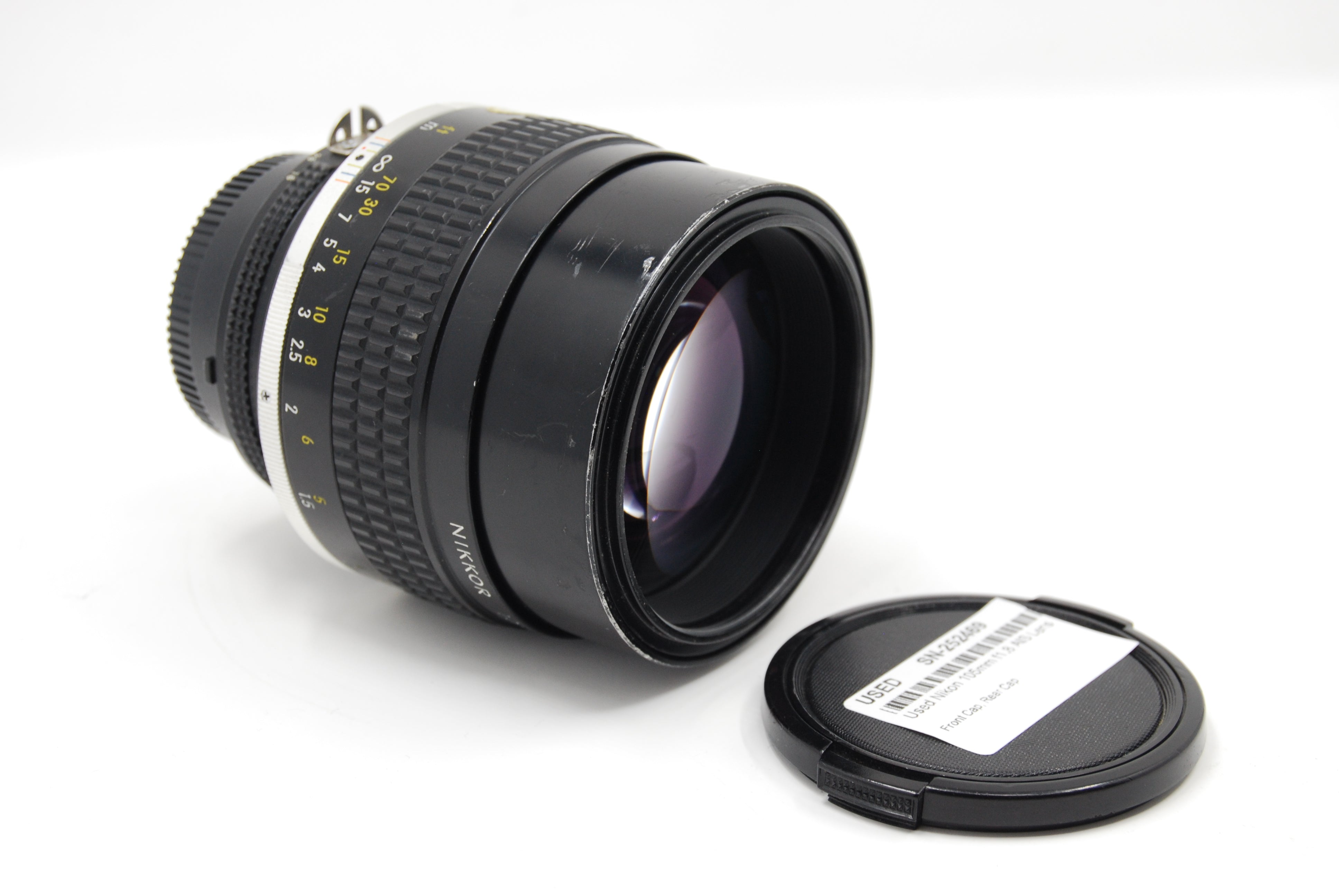 Used Nikon 105mm f1.8 AIS Lens