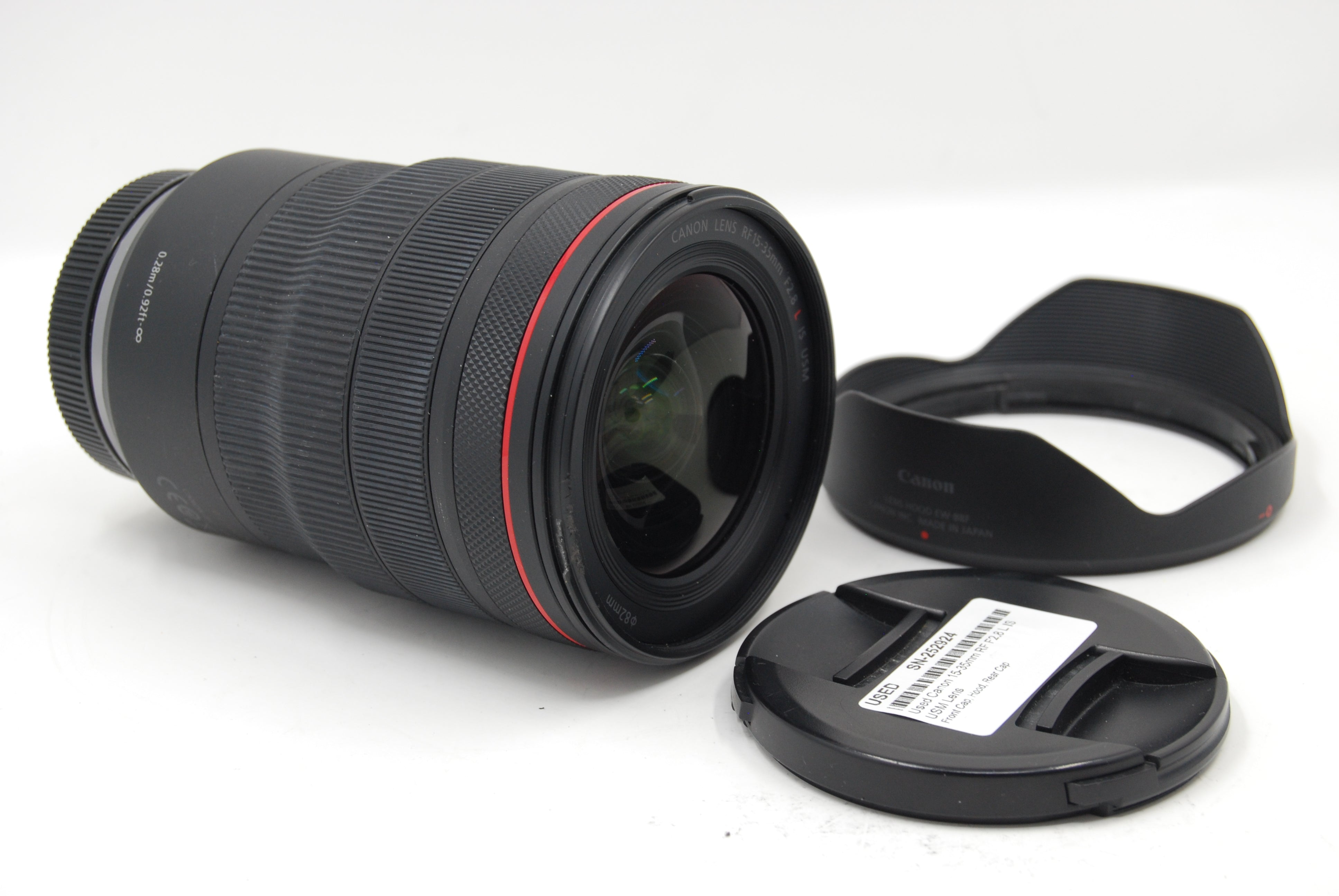 Used Canon 15-35mm RF F2.8 L IS USM Lens