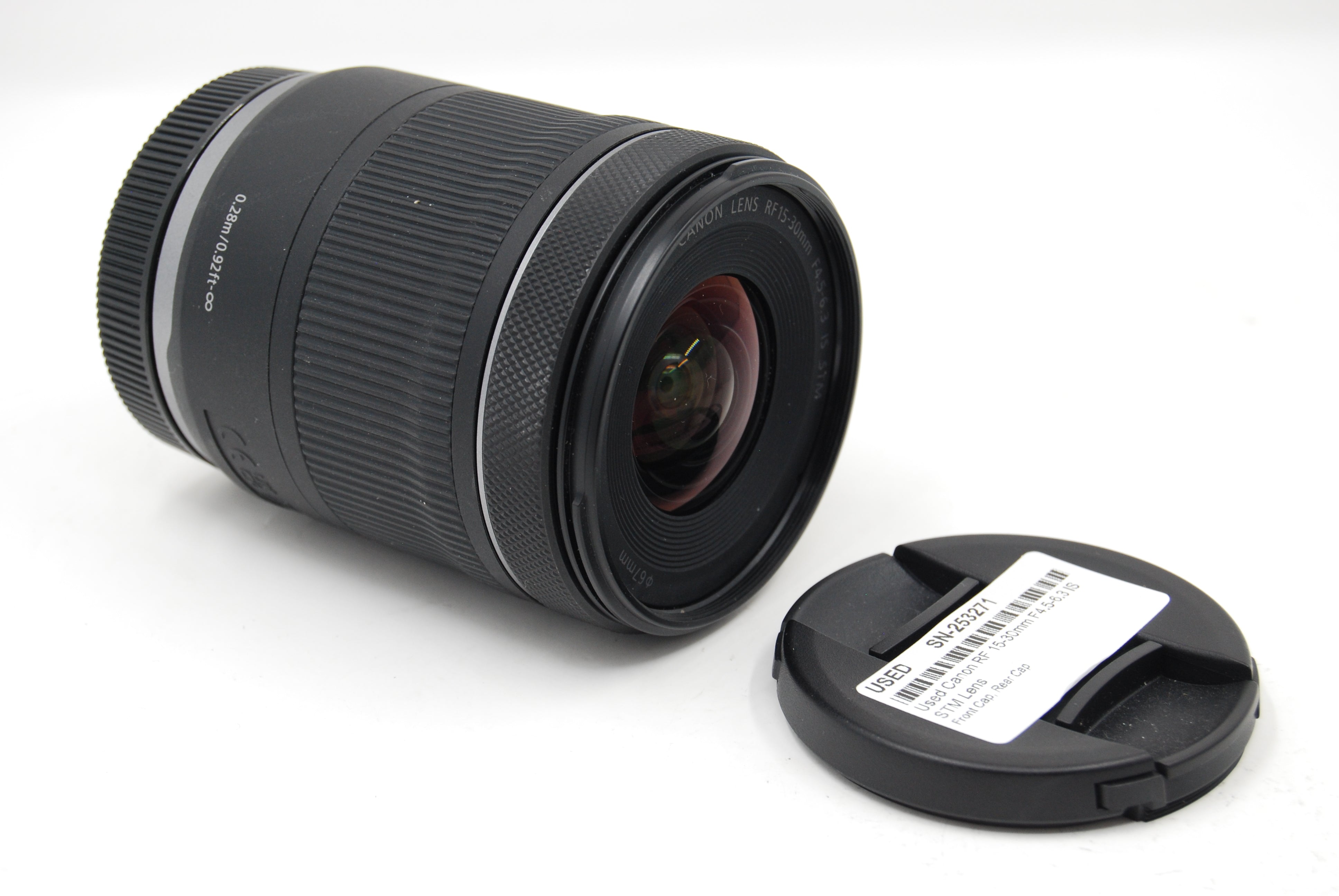 Used Canon RF 15-30mm F4.5-6.3 IS STM Lens