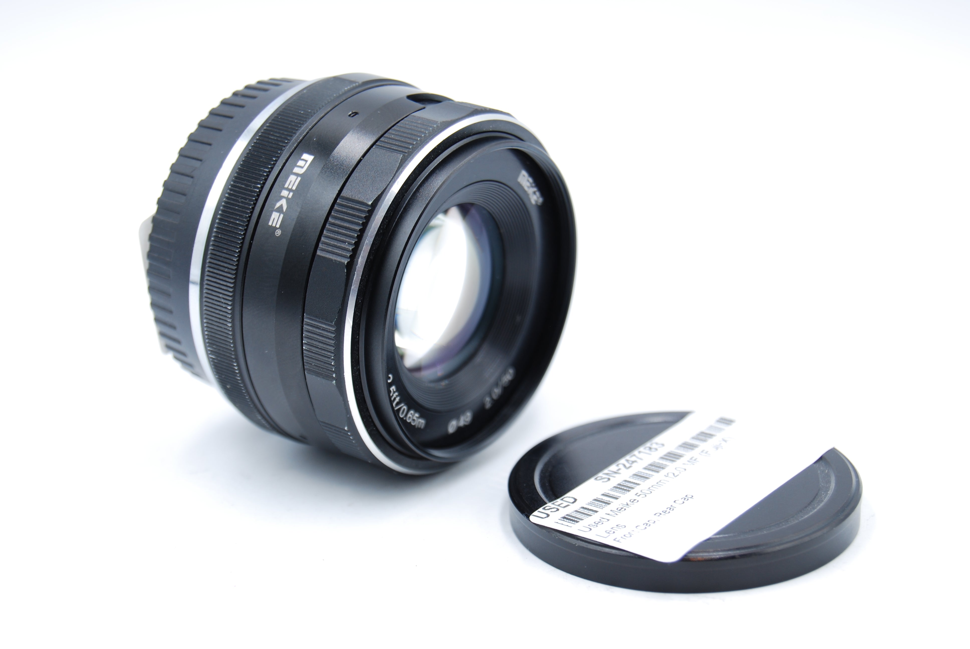 Used Meike 50mm f2.0 MF (Fuji-X) Lens