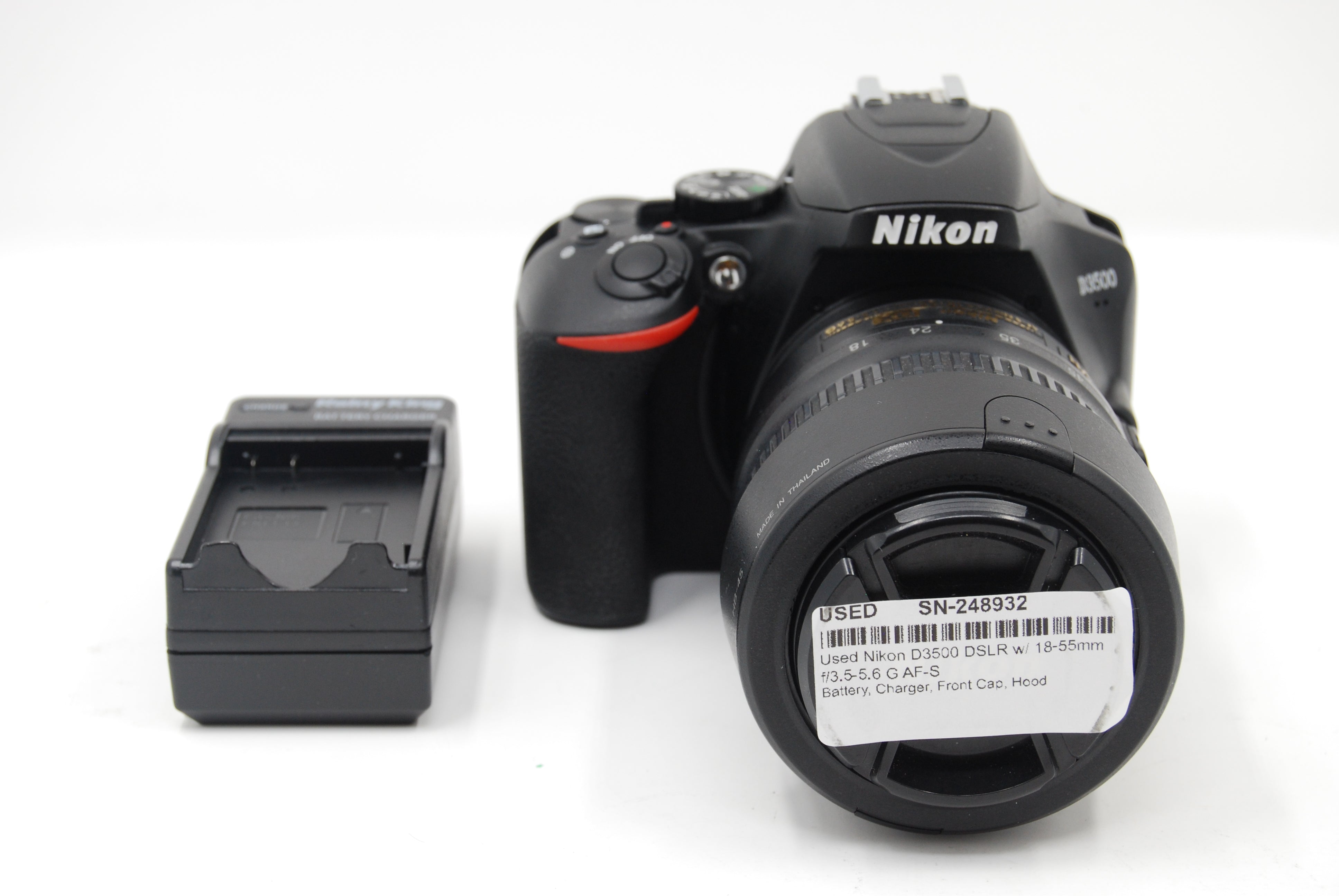 Used Nikon D3500 DSLR w/ 18-55mm f/3.5-5.6 G AF-S