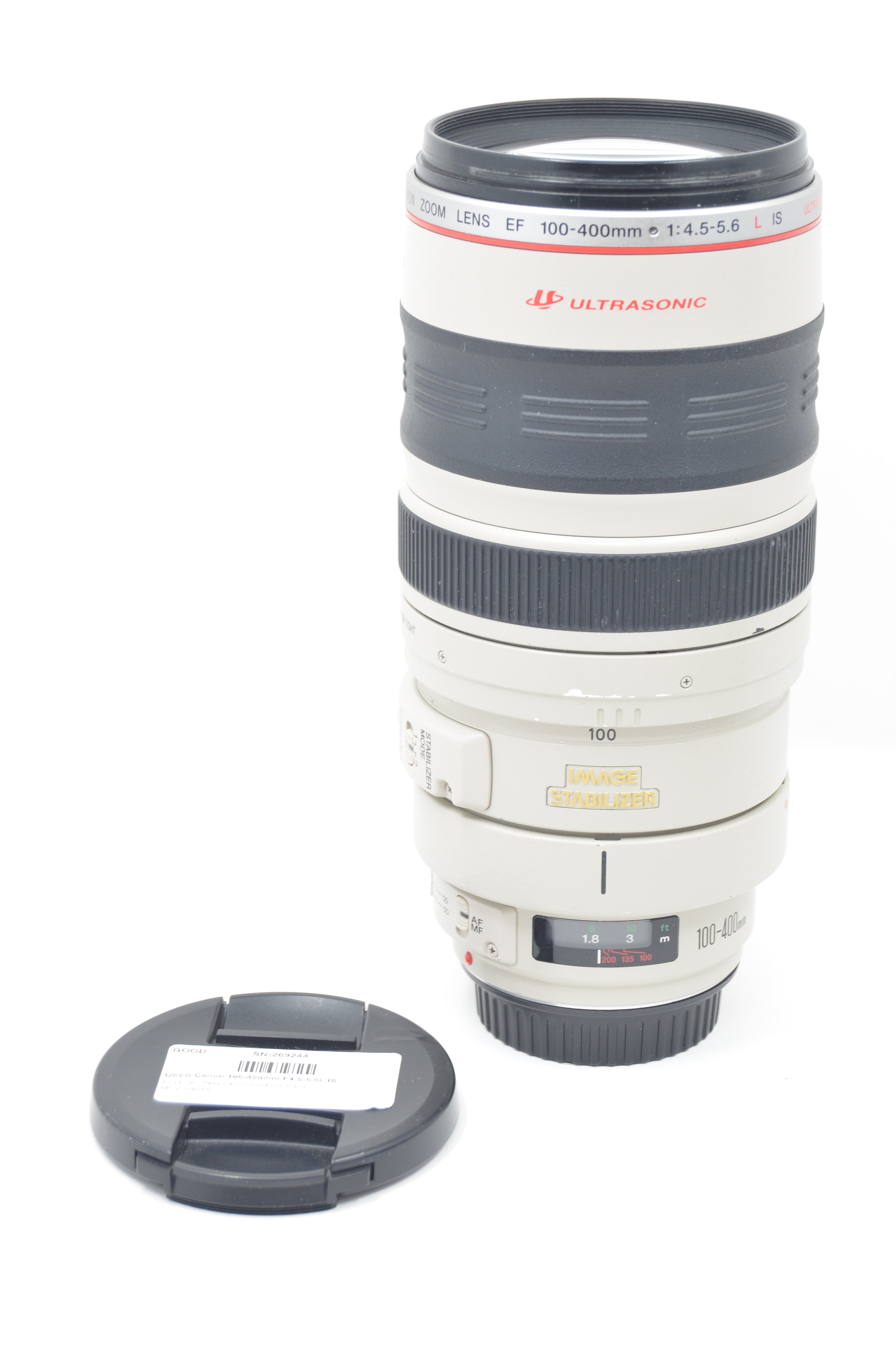 USED Canon 100-400mm F4.5-5.6L IS