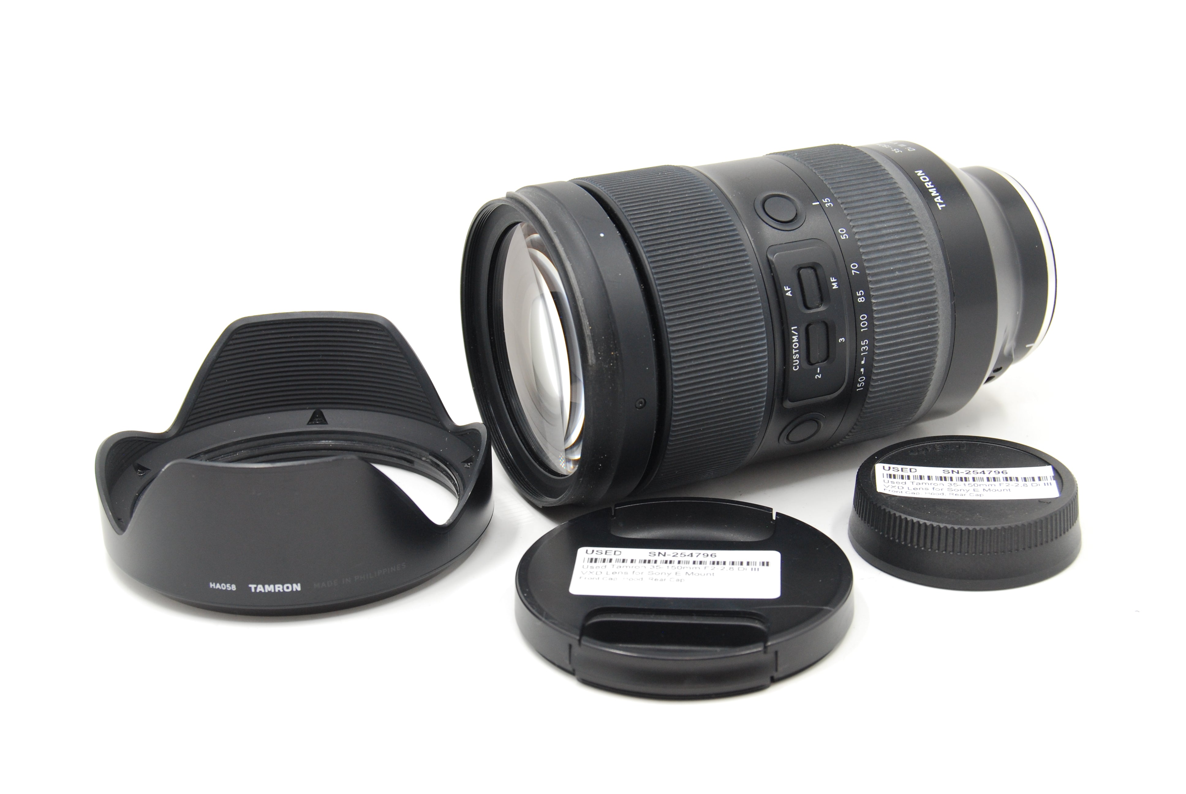 Used Tamron 35-150mm F2-2.8 Di III VXD Lens for Sony E Mount