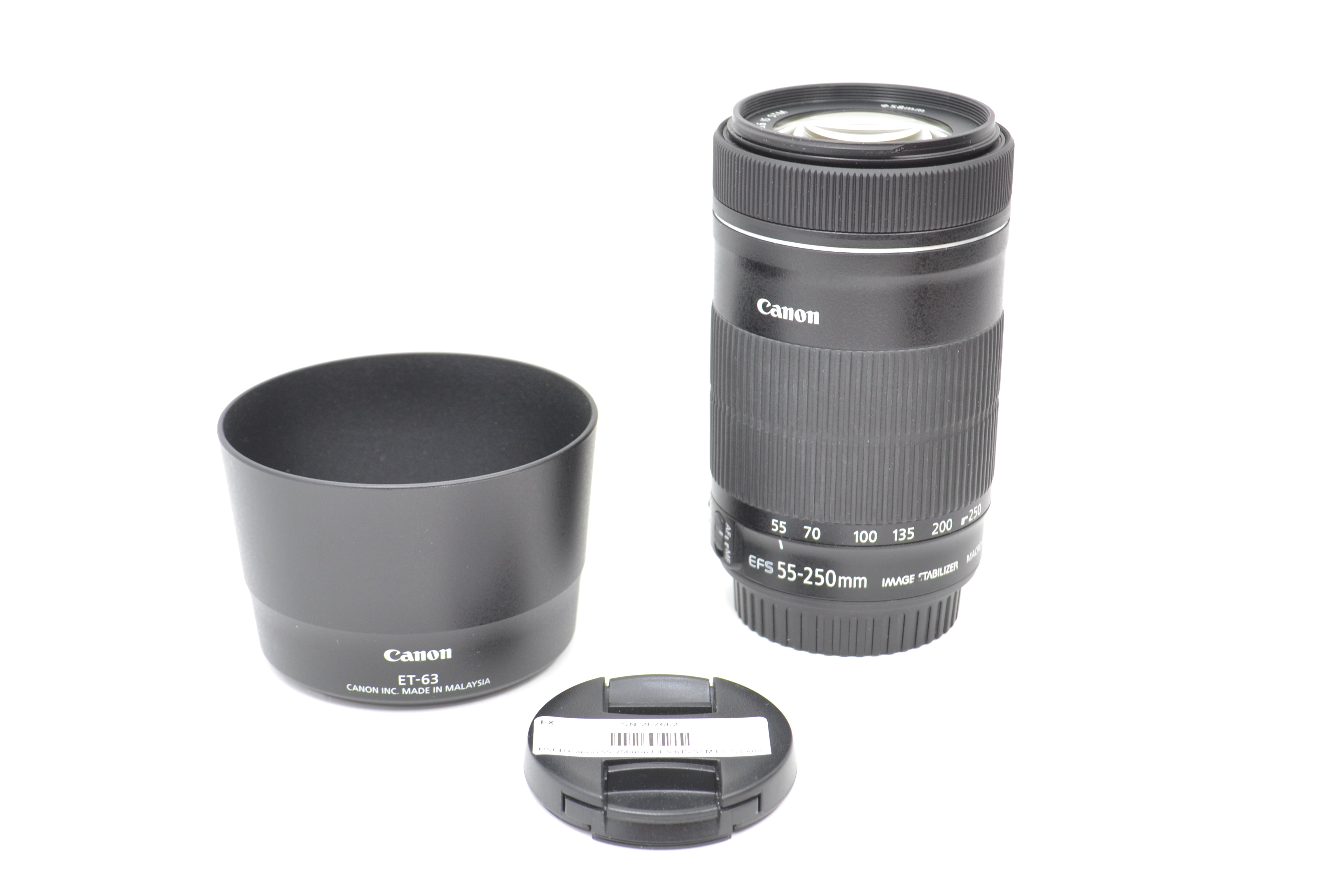 USED Canon 55-250mm F4-5.6 IS STM EF-S Lens
