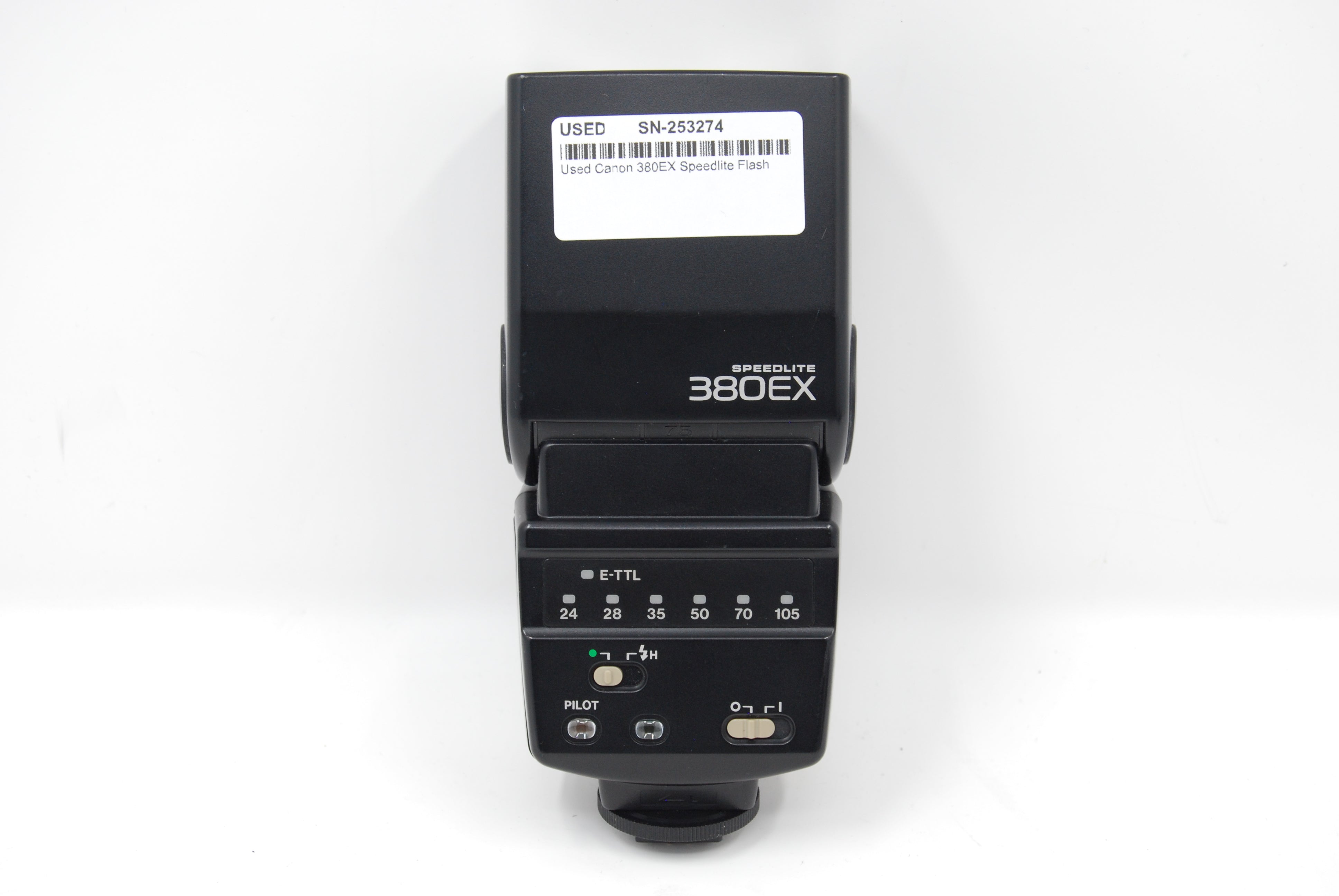 Used Canon 380EX Speedlite Flash