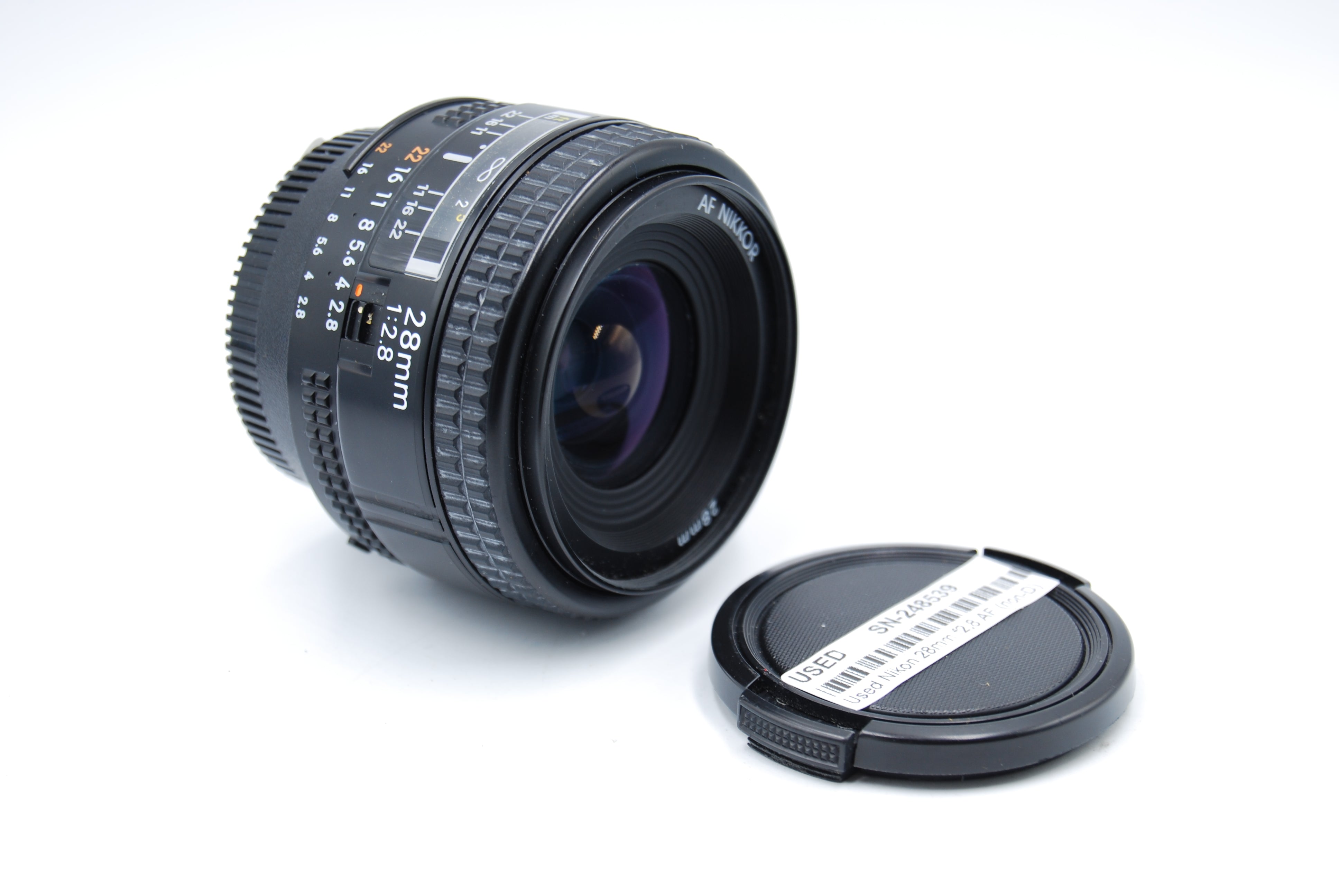 Used Nikon 28mm f2.8 AF (non-D) Lens