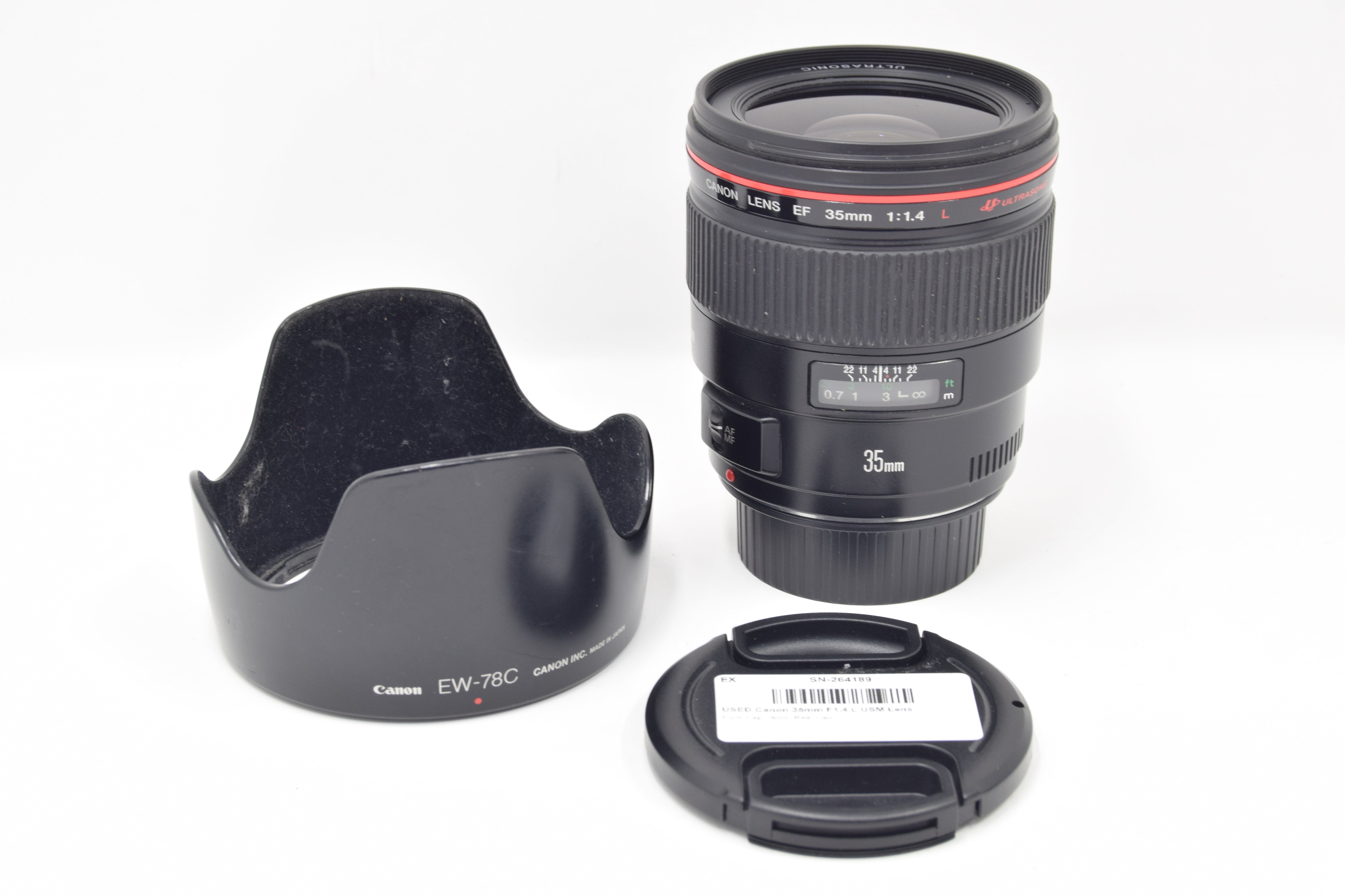 USED Canon 35mm F1.4 L USM Lens