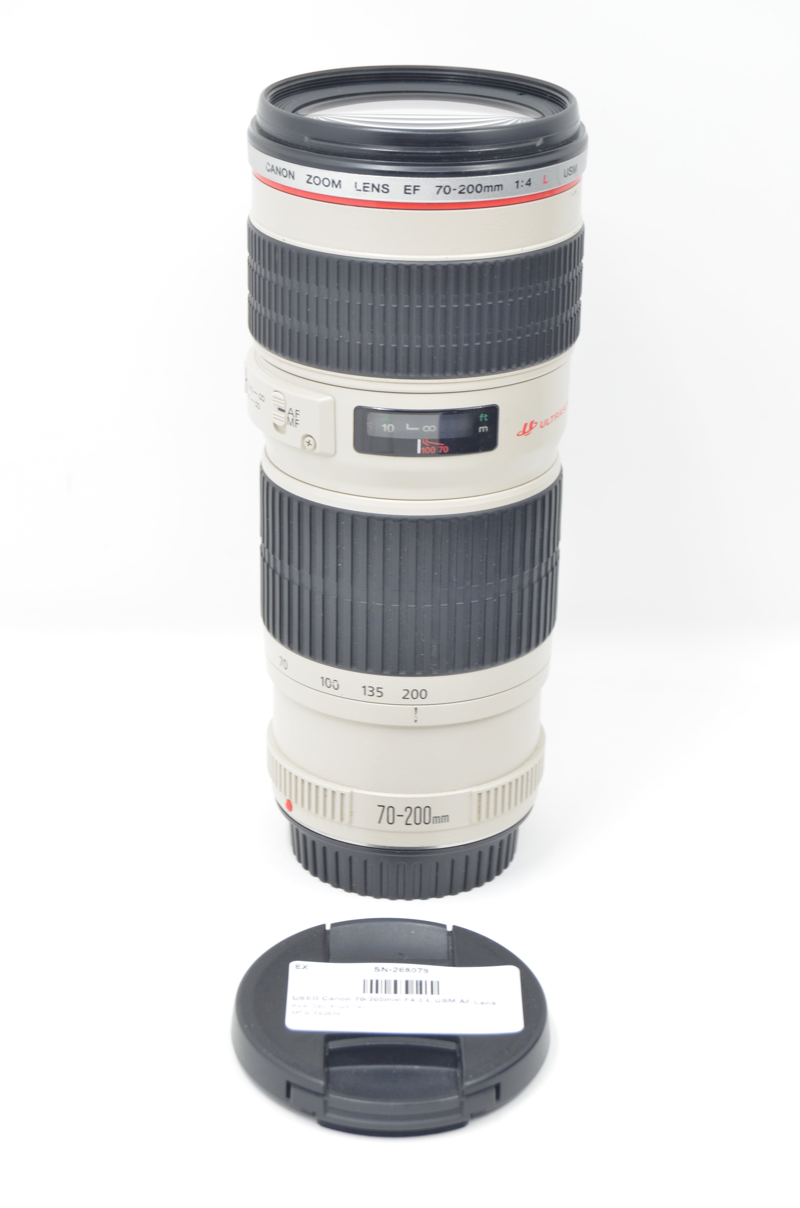 USED Canon 70-200mm F4.0 L USM AF Lens
