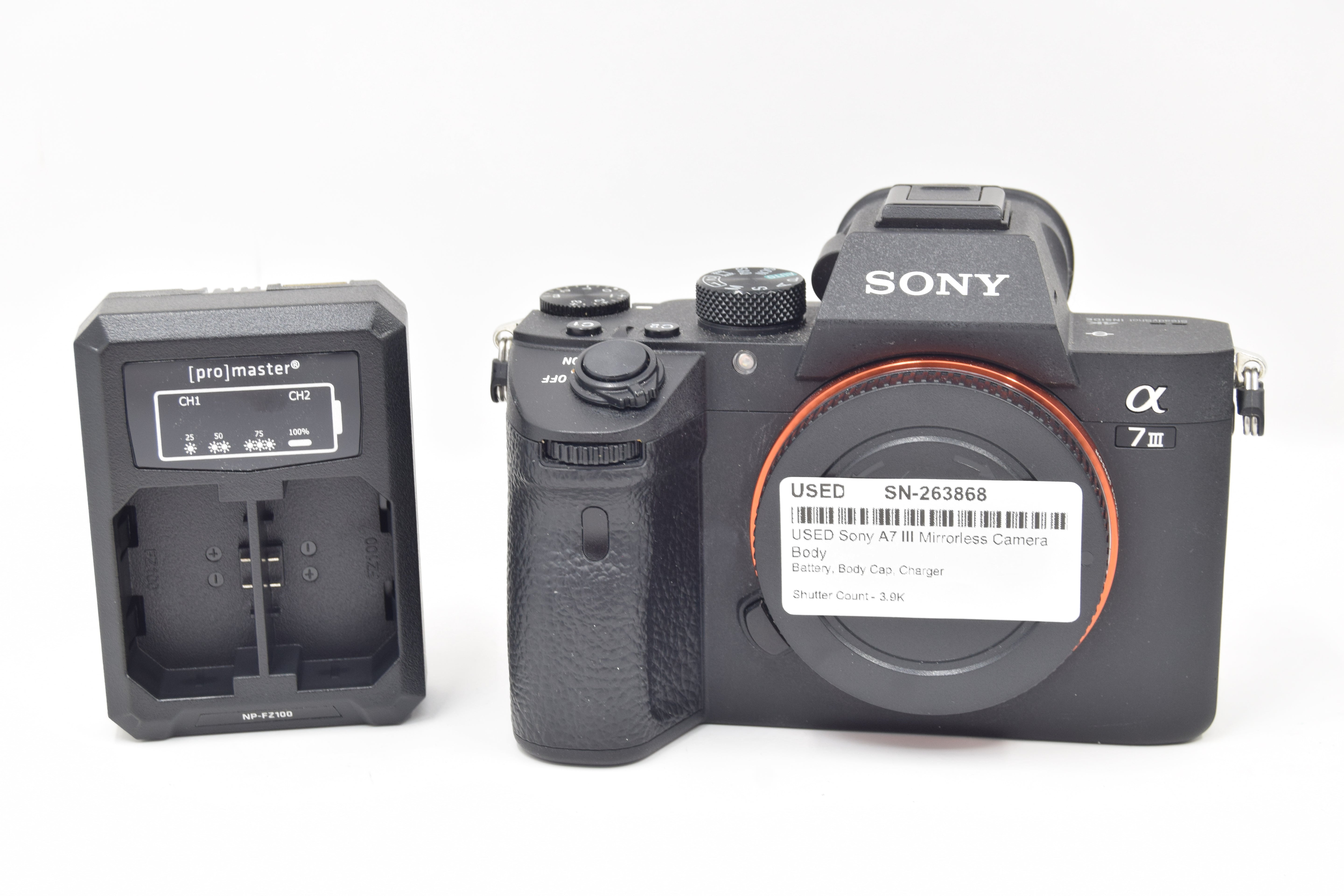 USED Sony A7 III Mirrorless Camera Body