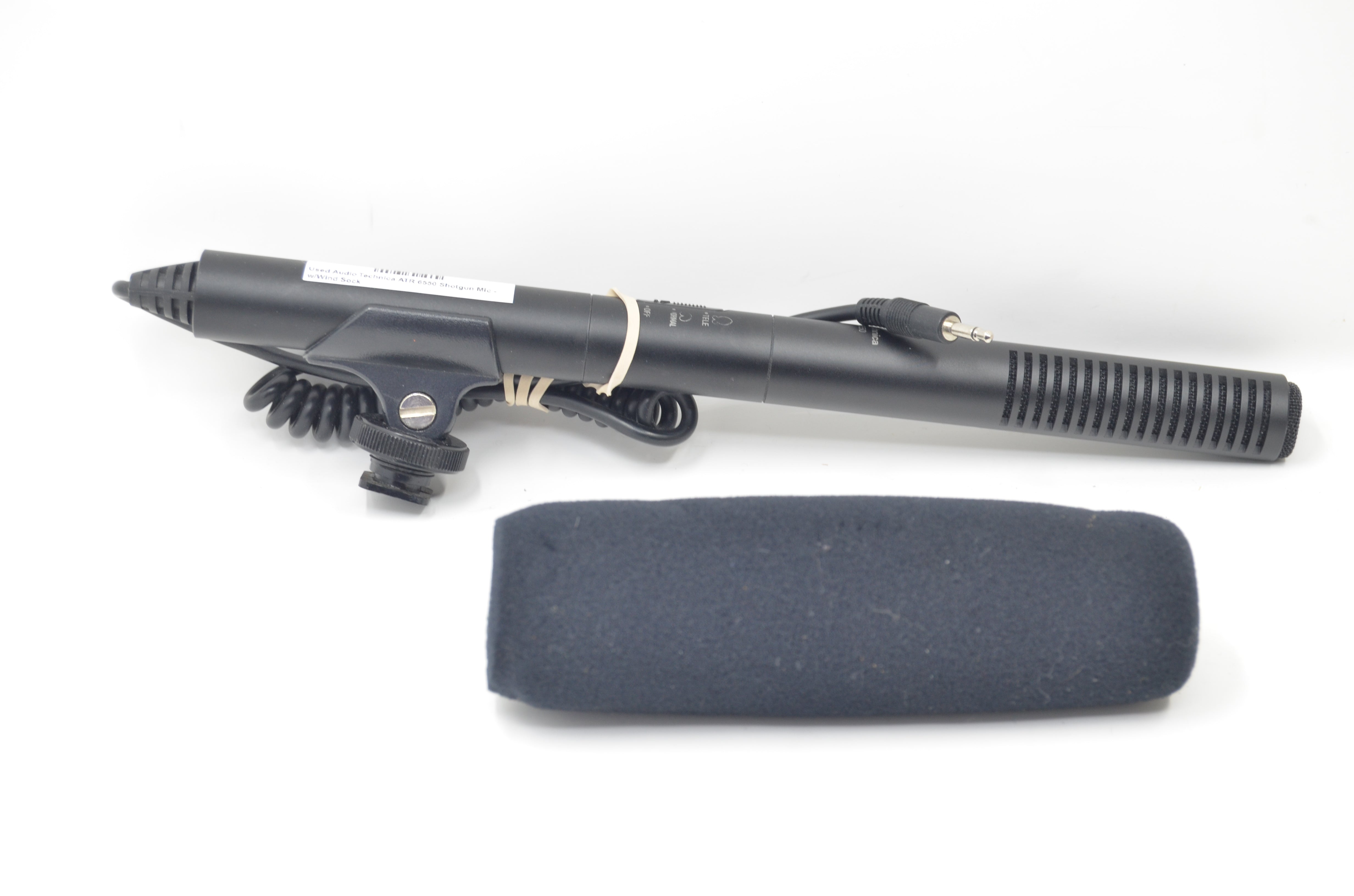 洋楽 Mike Etheridge Used Audio Technica ATR 6550 Shotgun Mic - w/Wind Sock