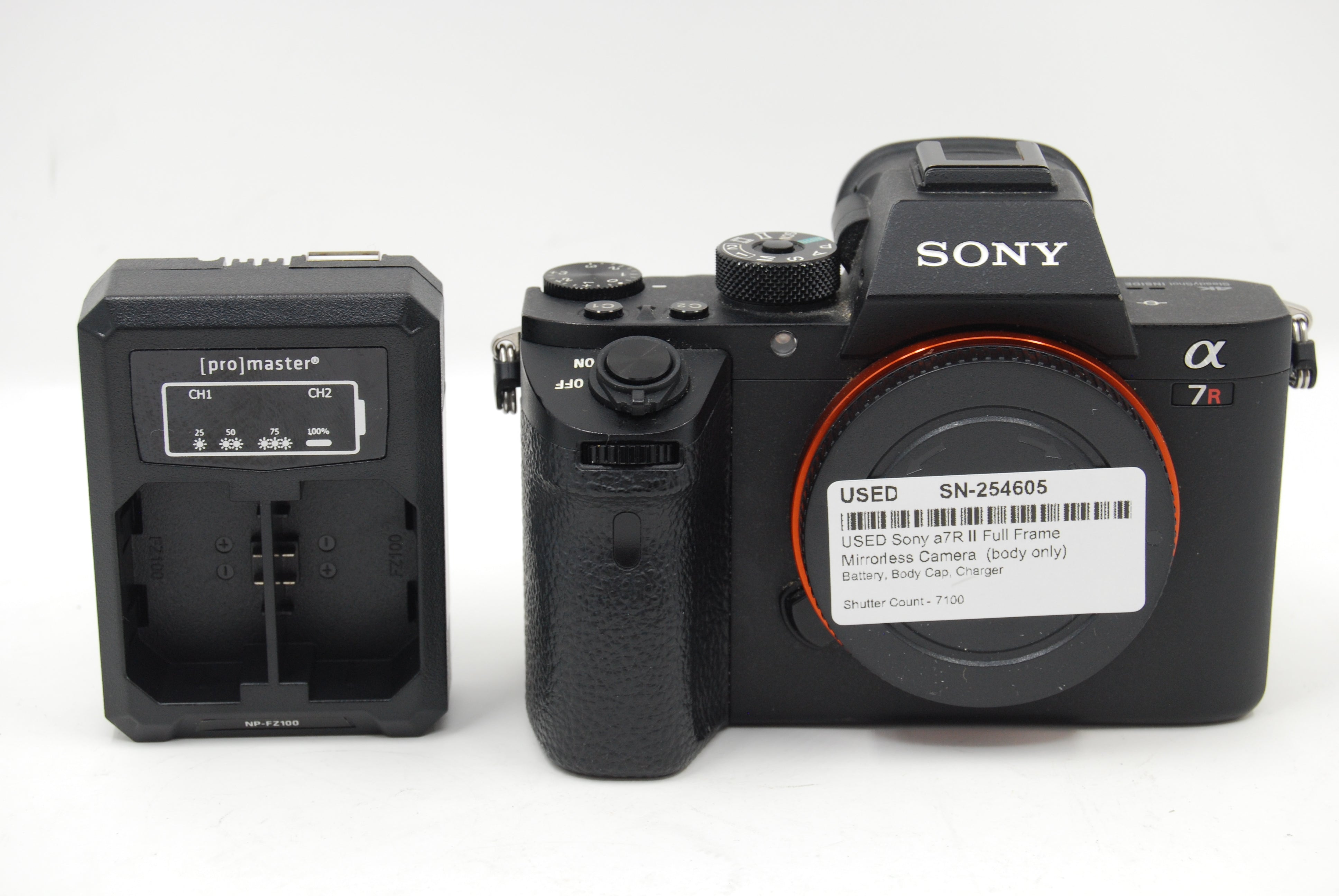 USED Sony a7R II Full Frame Mirrorless Camera (body only)