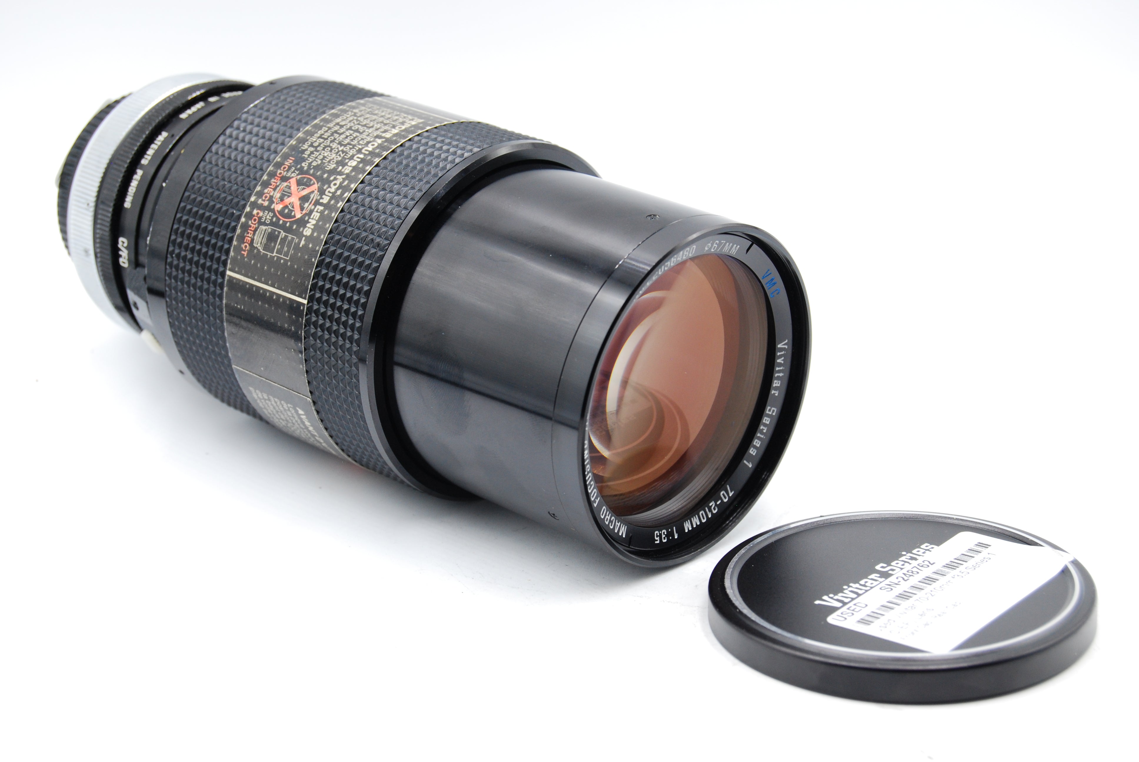 Used Vivitar 70-210mm f3.5 Series 1 (C-EF) Lens