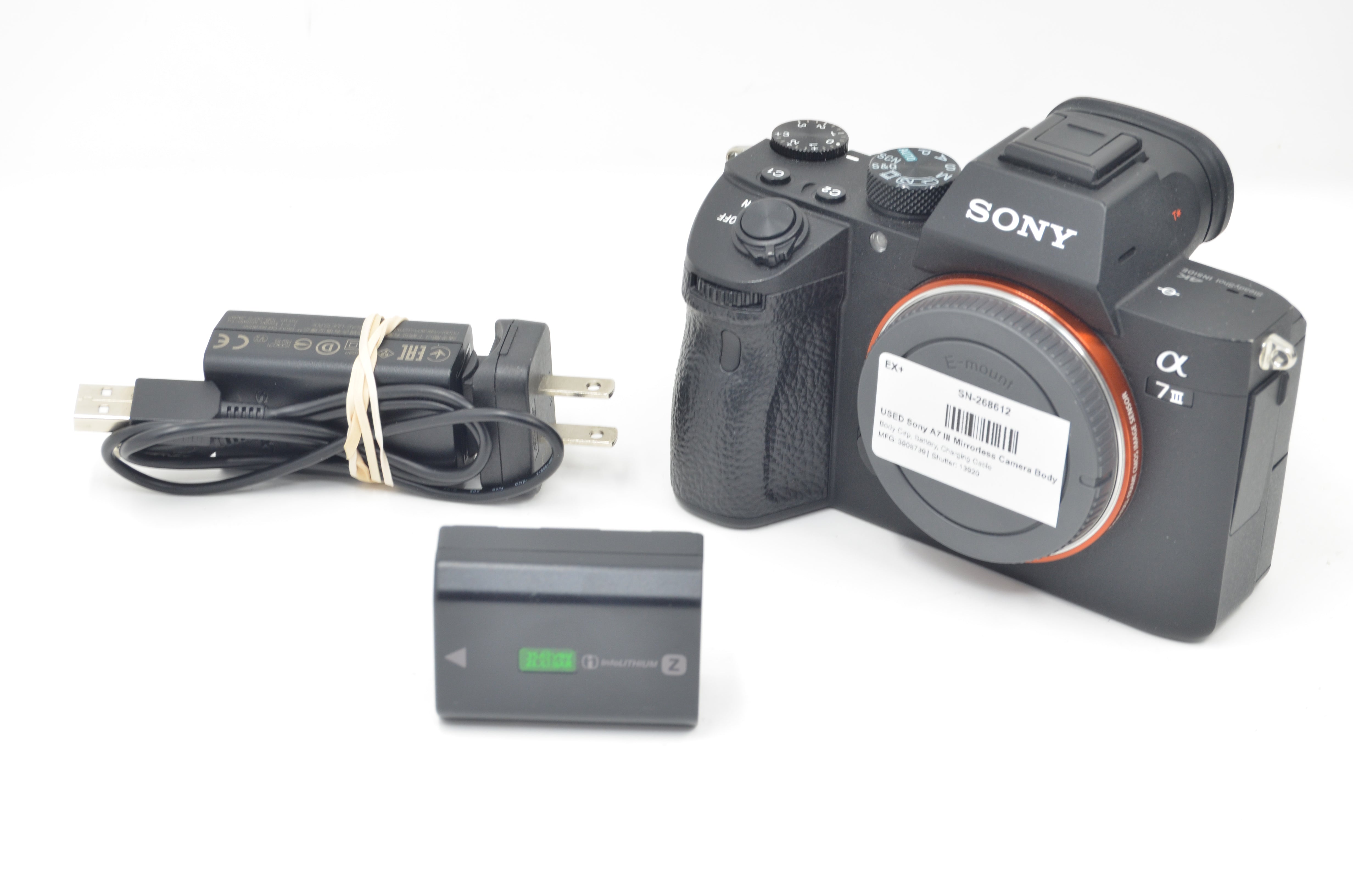USED Sony A7 III Mirrorless Camera Body