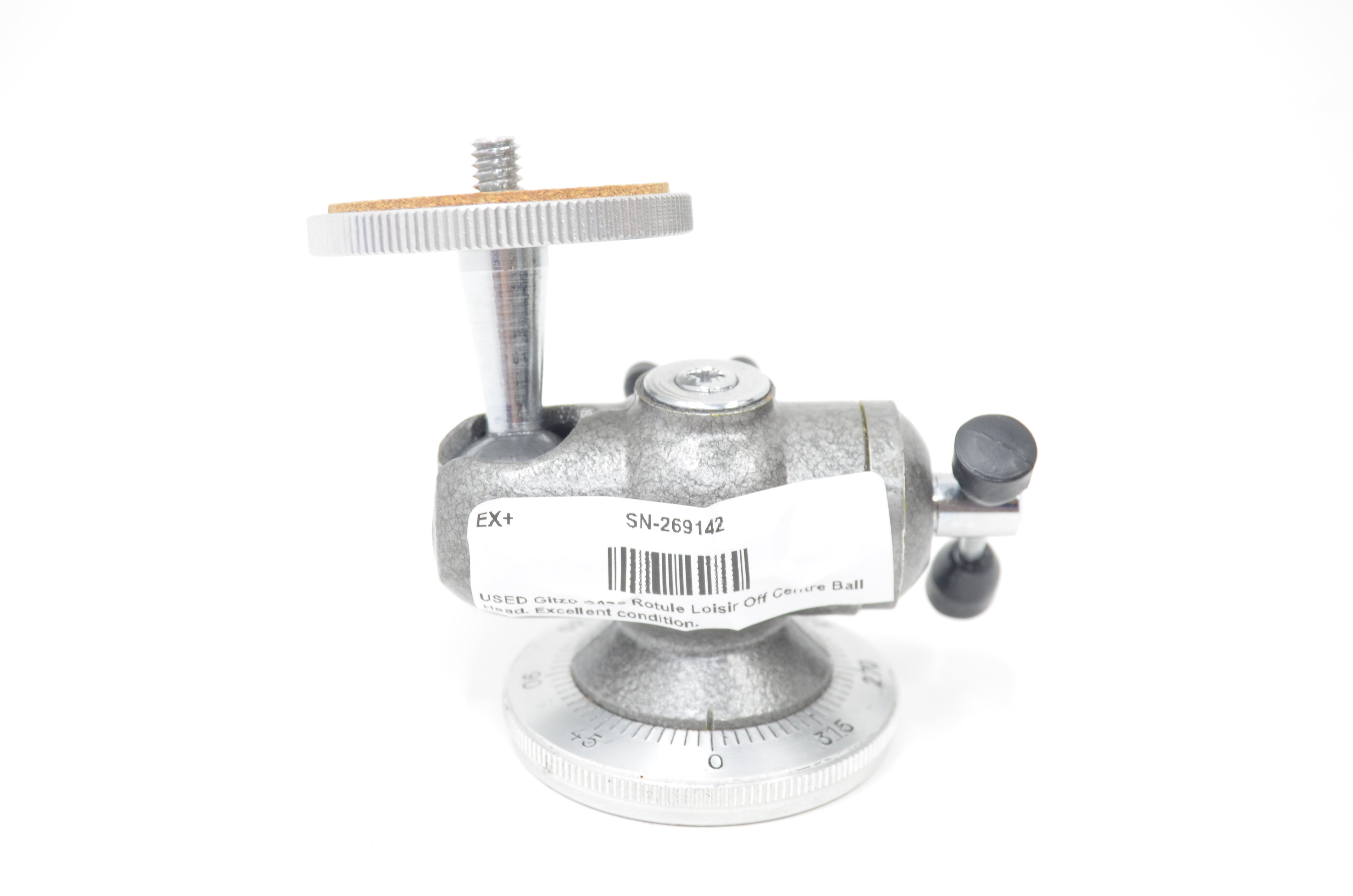 USED Gitzo G075 Rotule Loisir Off Centre Ball Head. Excellent condition.