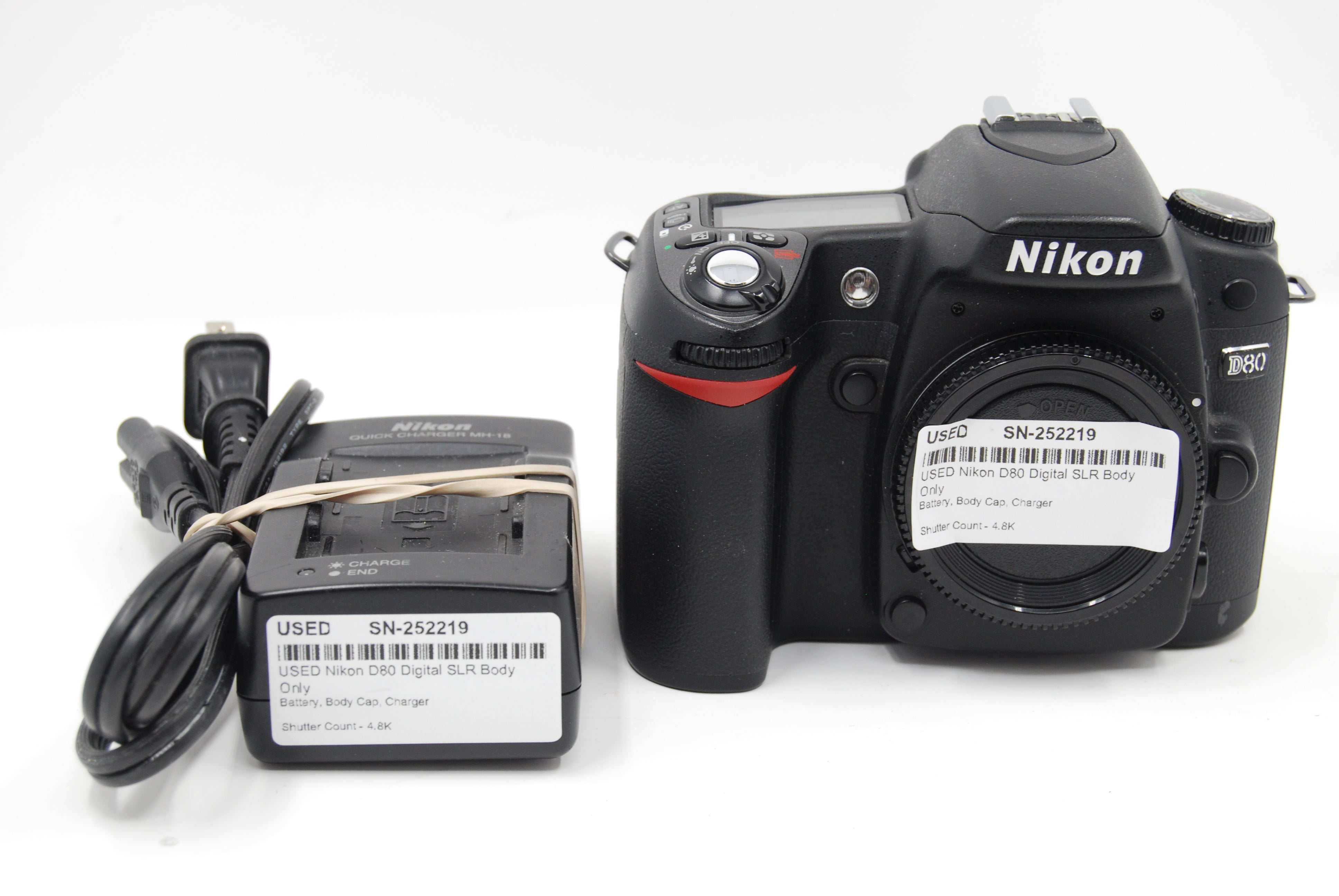 USED Nikon D80 Digital SLR Body Only