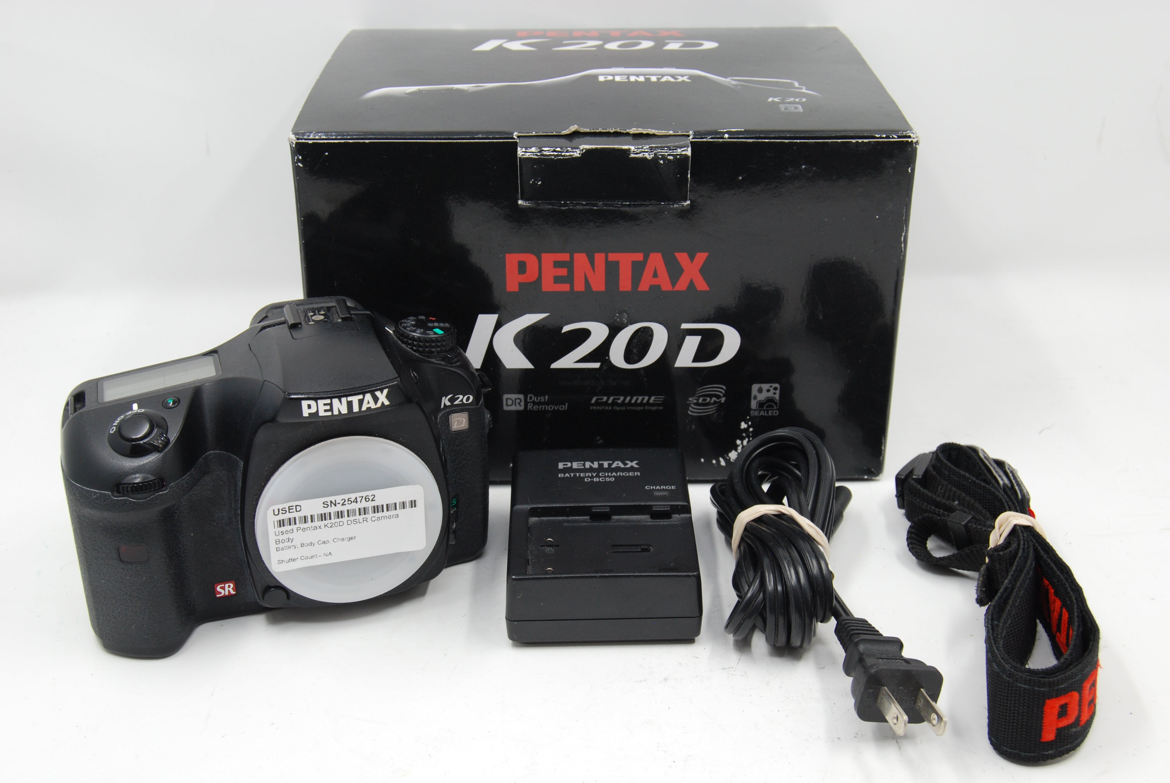 Used Pentax K20D DSLR Camera Body