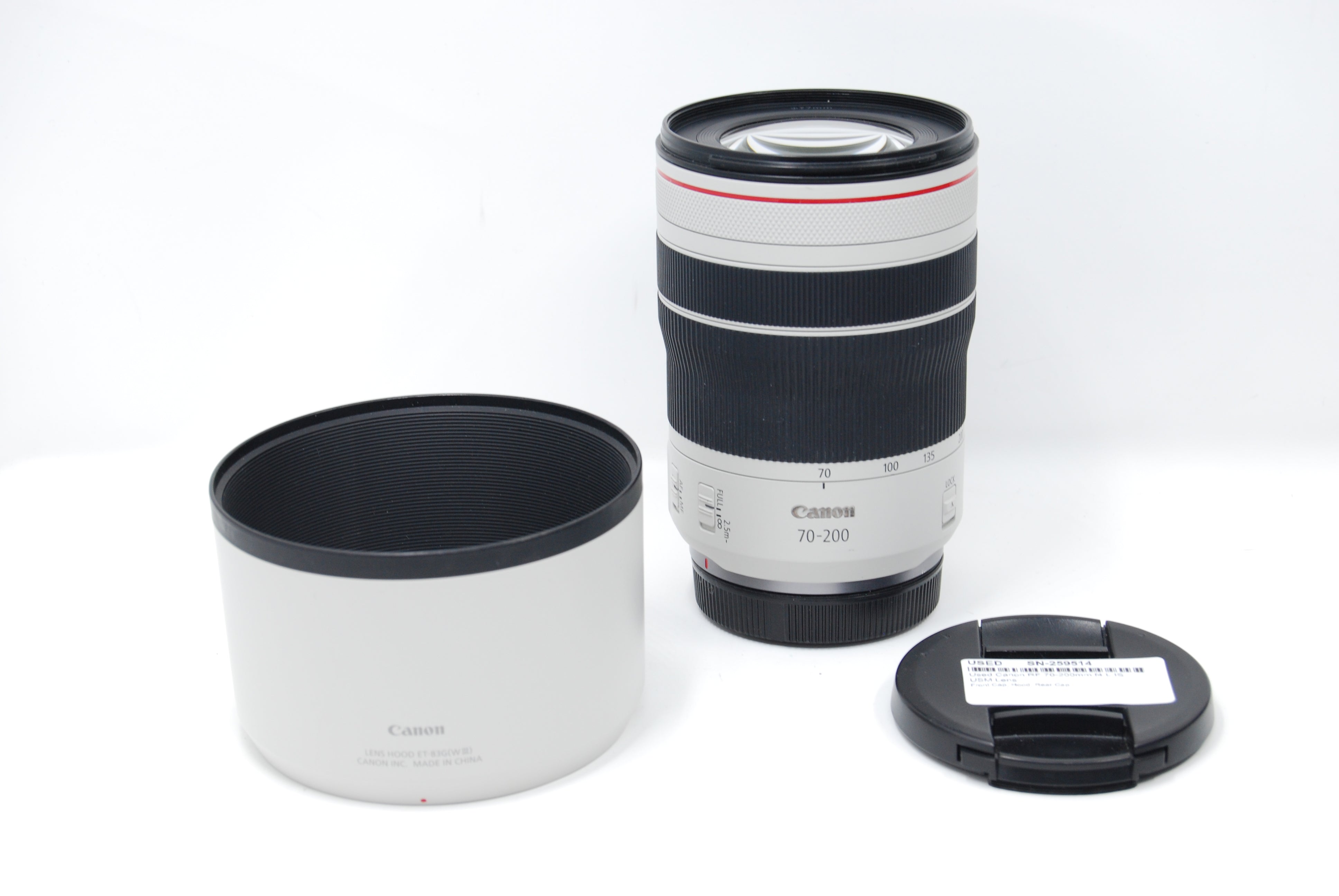 Used Canon RF 70-200mm f4 L IS USM Lens
